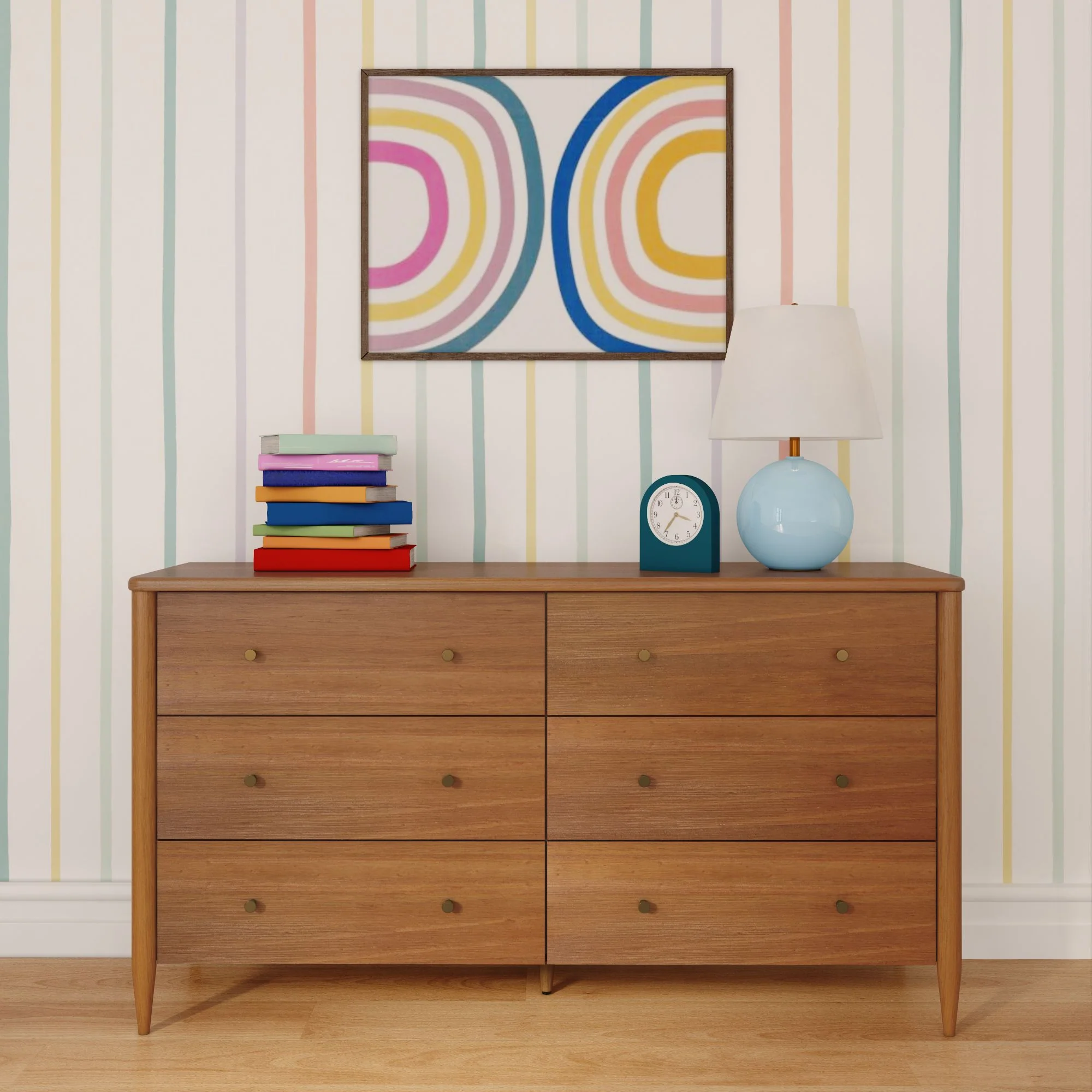 Hudson 6-Drawer Dresser - Image 4
