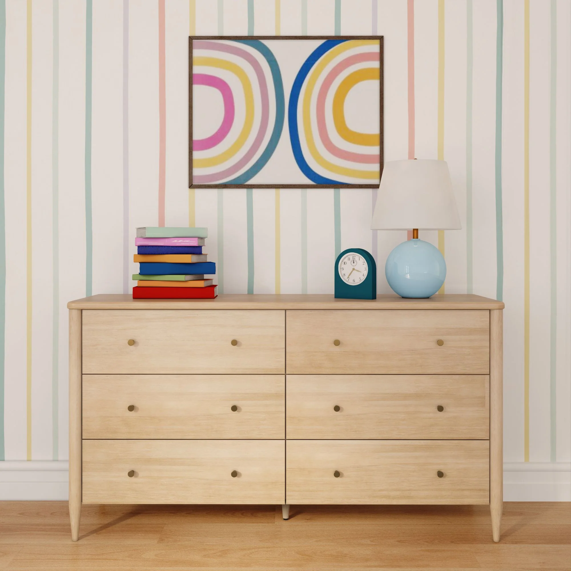 Hudson 6-Drawer Dresser - Image 5