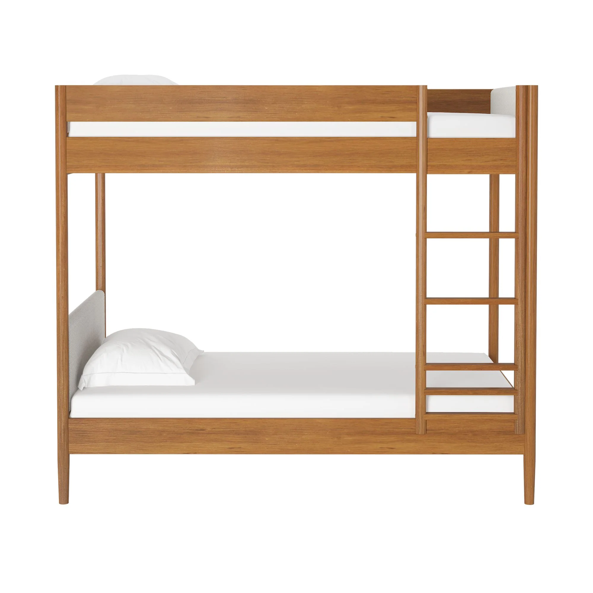 Hudson Upholstered Twin Over Twin Bunk Bed - Image 7