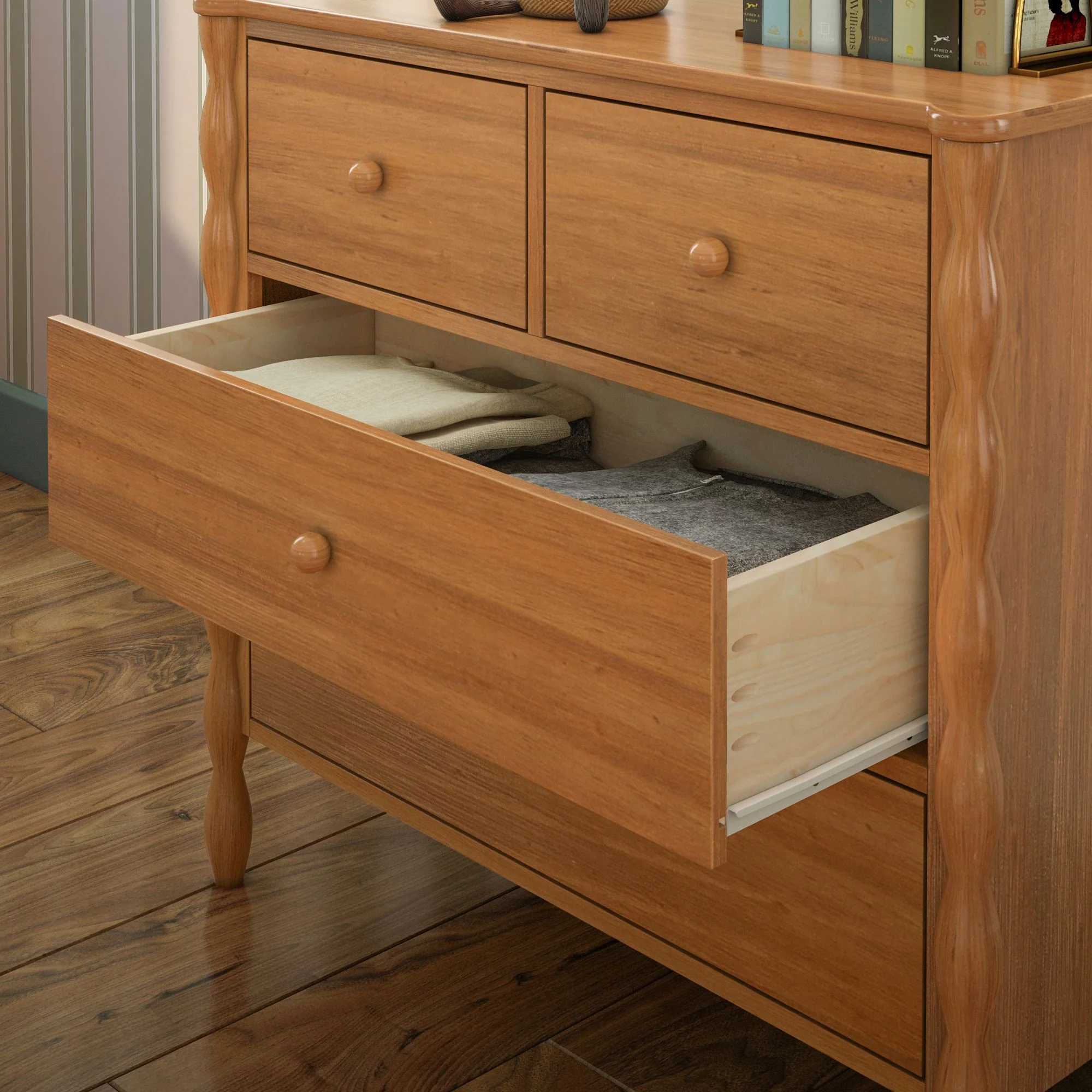 Jenny 4-Drawer Dresser - Image 19