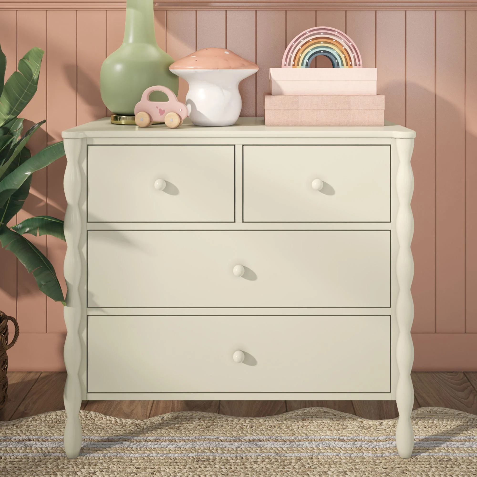 Jenny 4-Drawer Dresser - Image 8