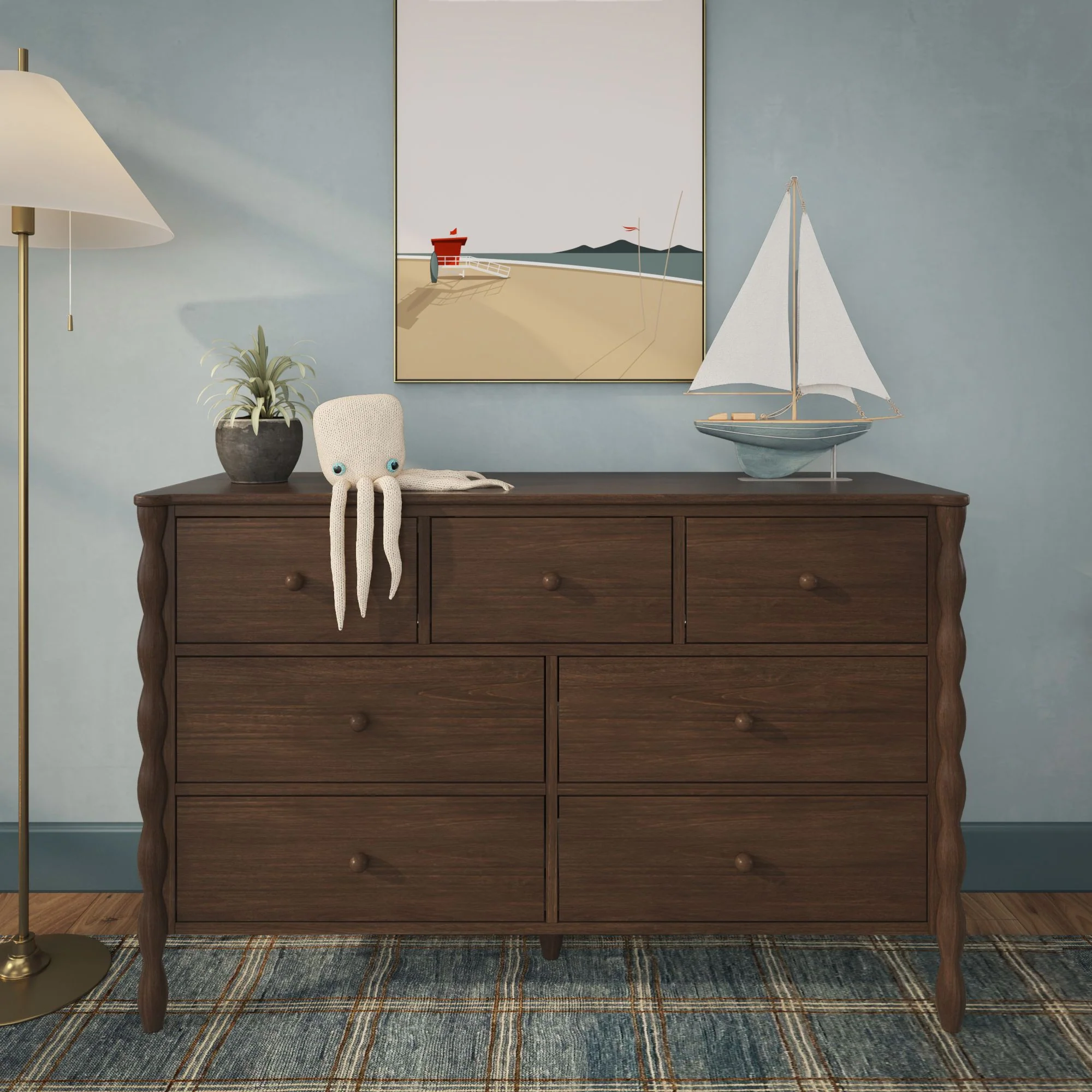 Jenny 7-Drawer Dresser - Image 5