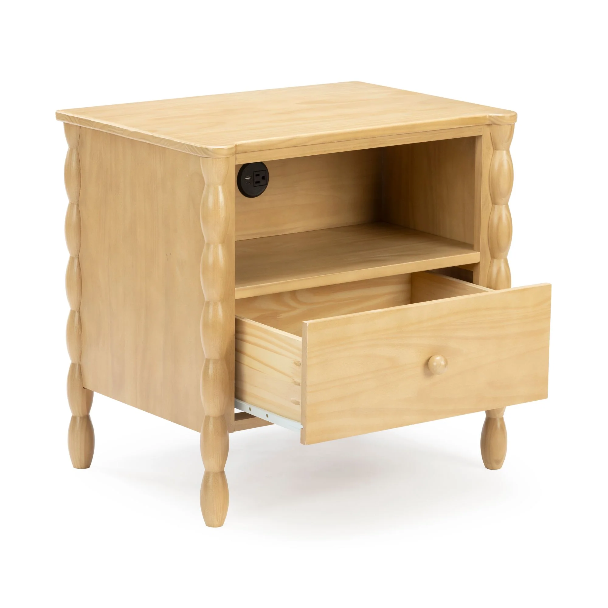 Jenny Nightstand With Charging Station - Image 14