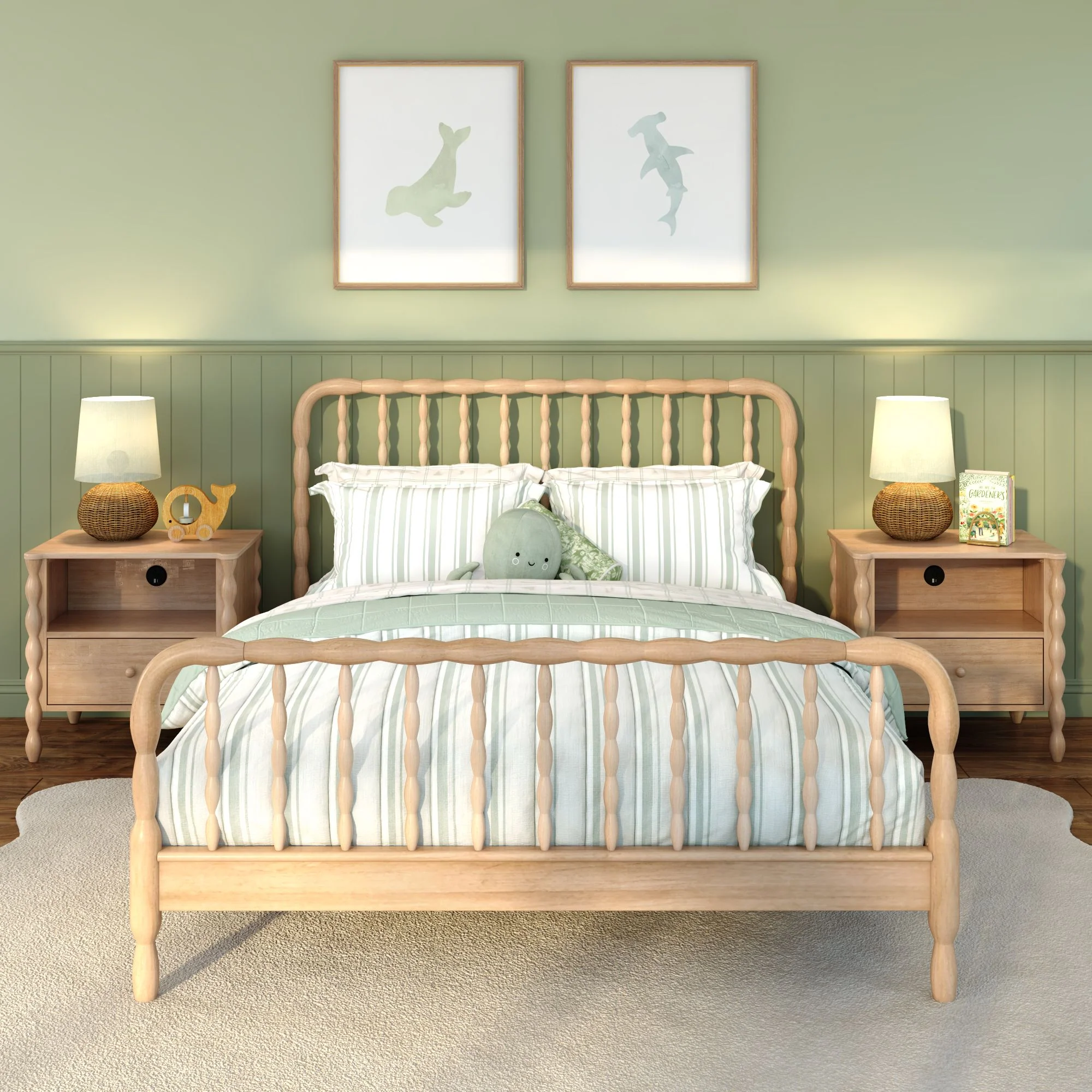 Jenny Nightstand With Charging Station - Image 26