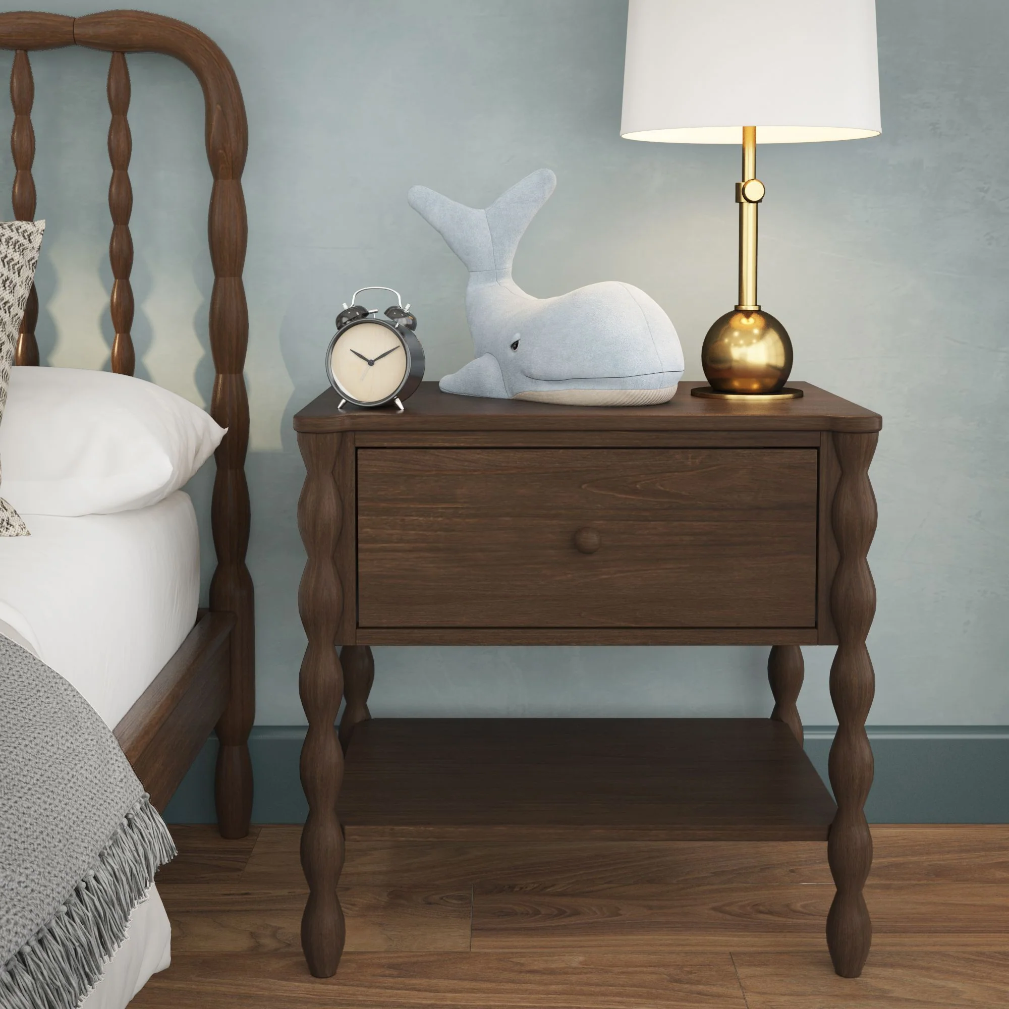 Jenny Nightstand With Shelf - Image 5