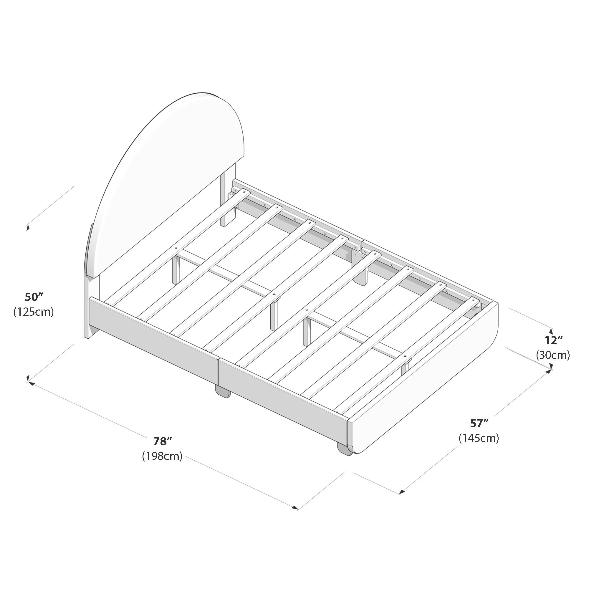 Kenzie Upholstered Full Bed - Image 32