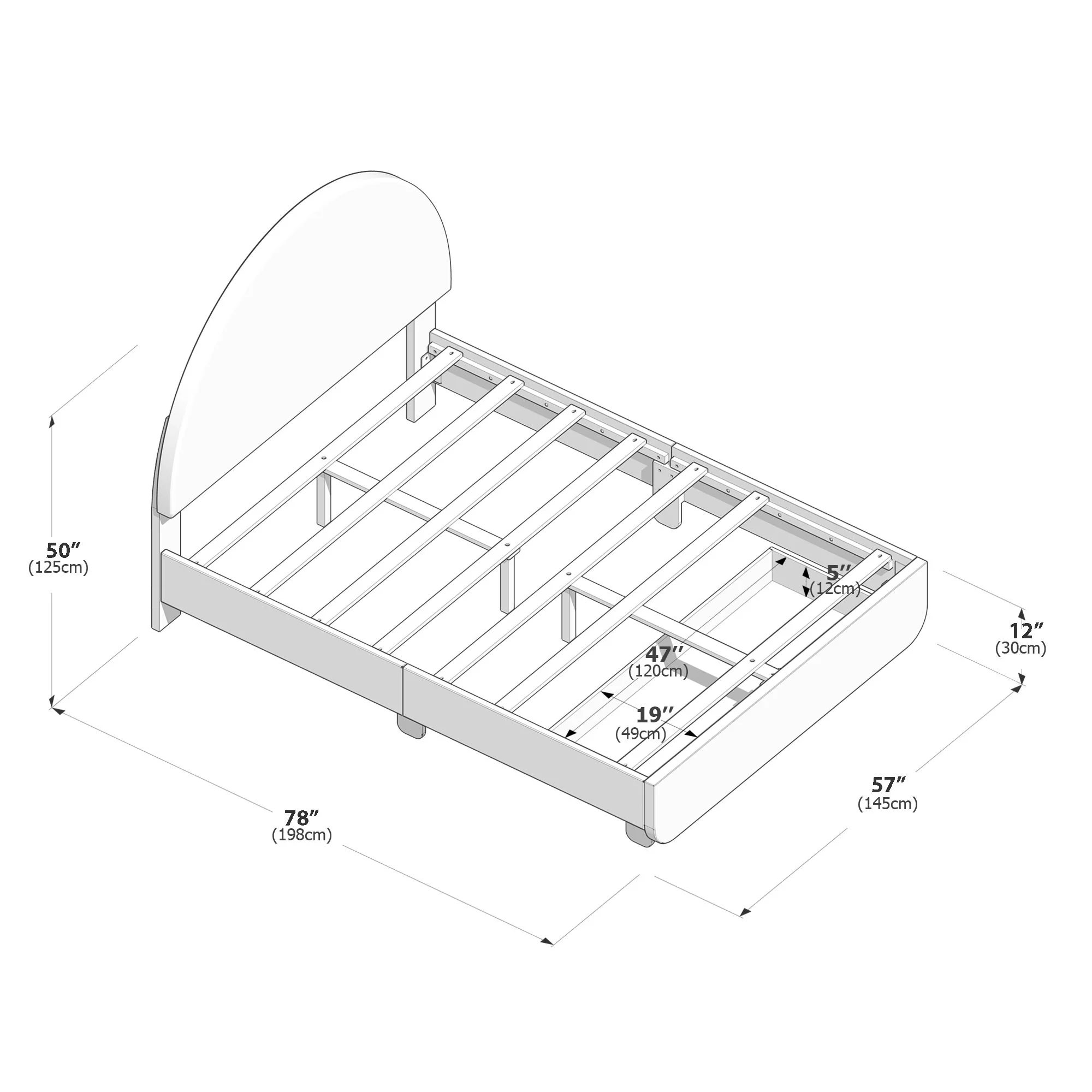 Kenzie Upholstered Full Bed - Image 33