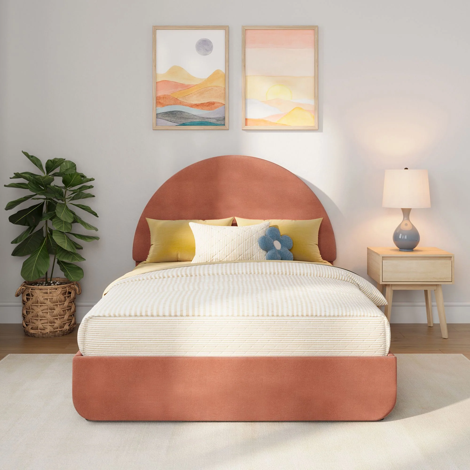 Kenzie Upholstered Full Bed - Image 8