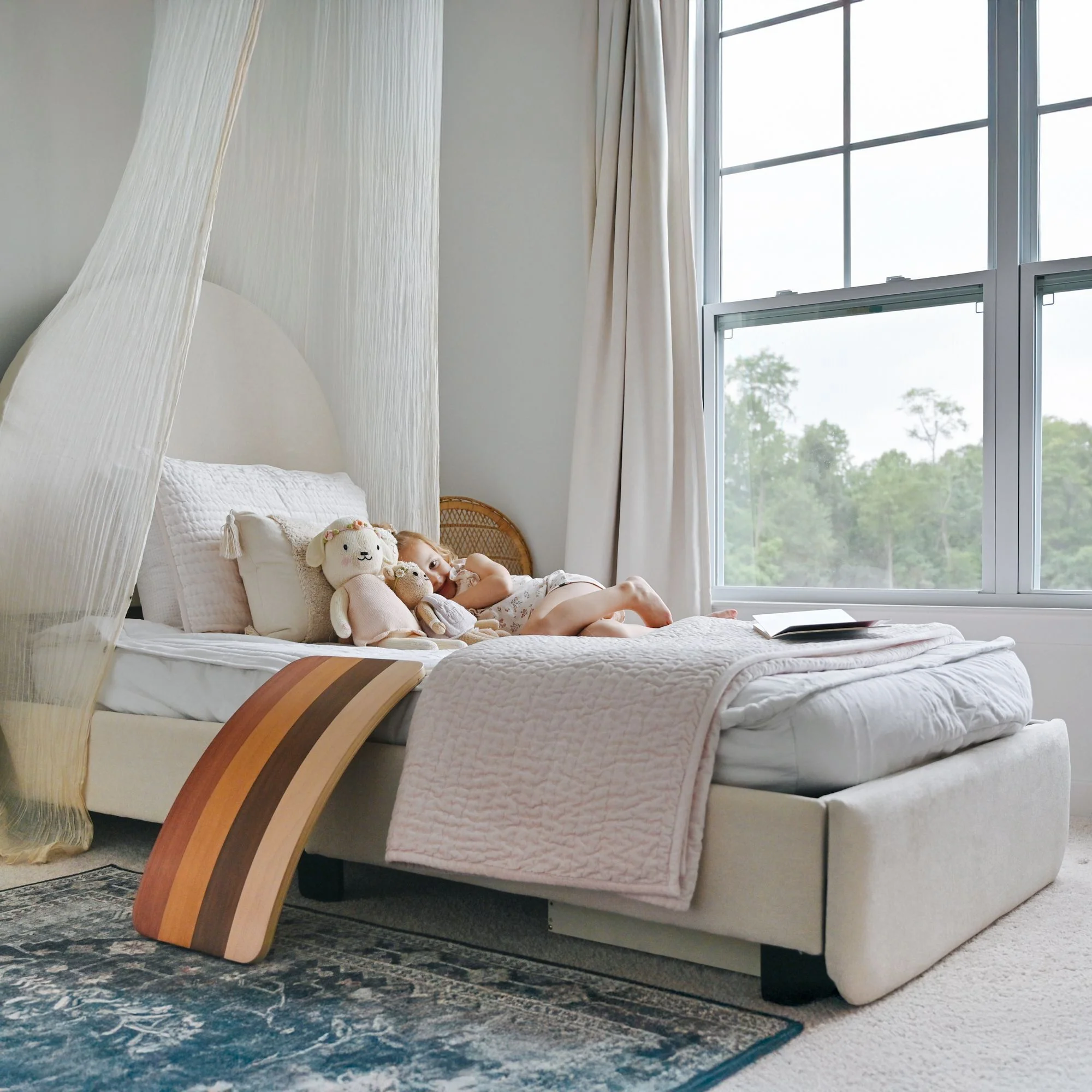 Kenzie Upholstered Twin Bed - Image 20