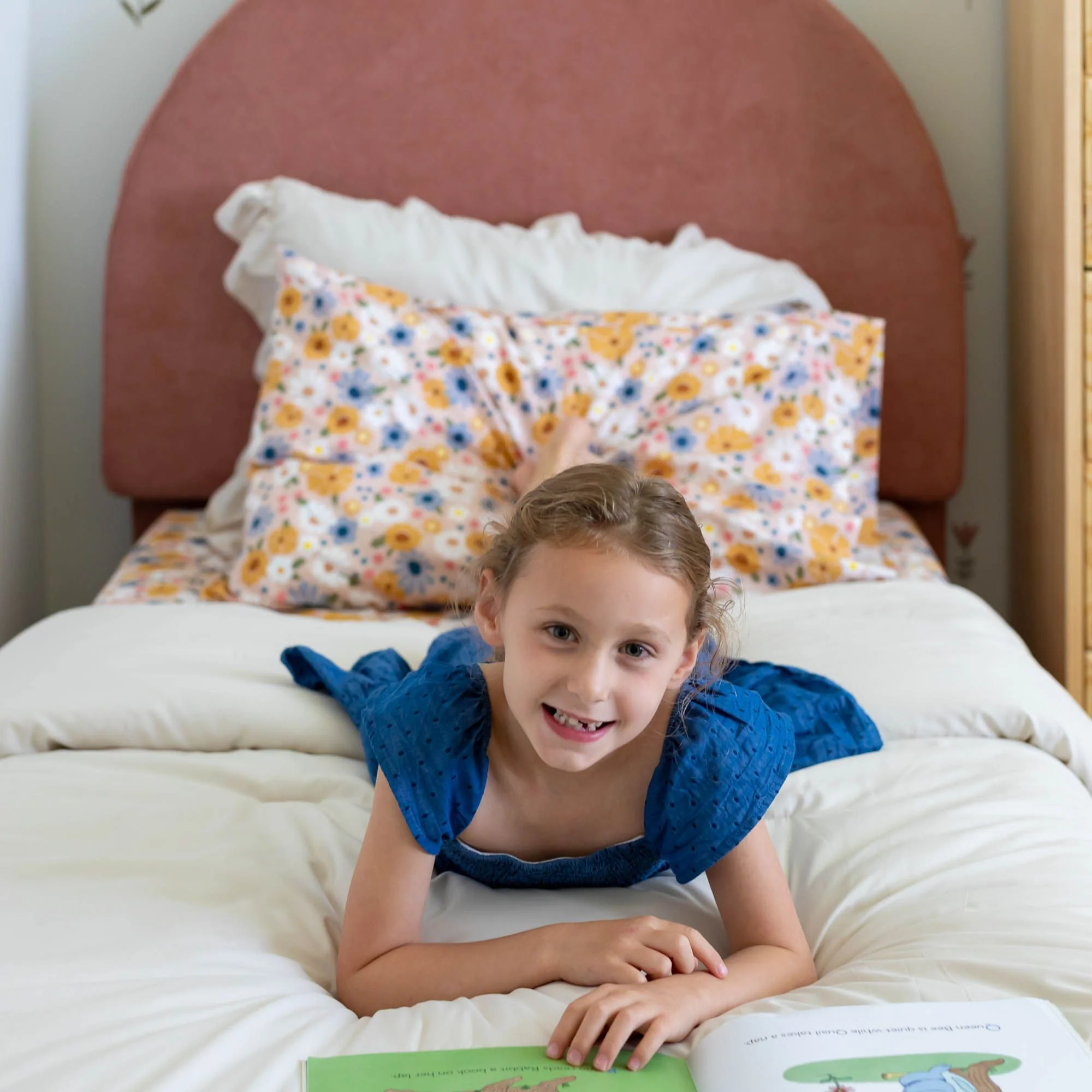 Kenzie Upholstered Twin Bed - Image 30