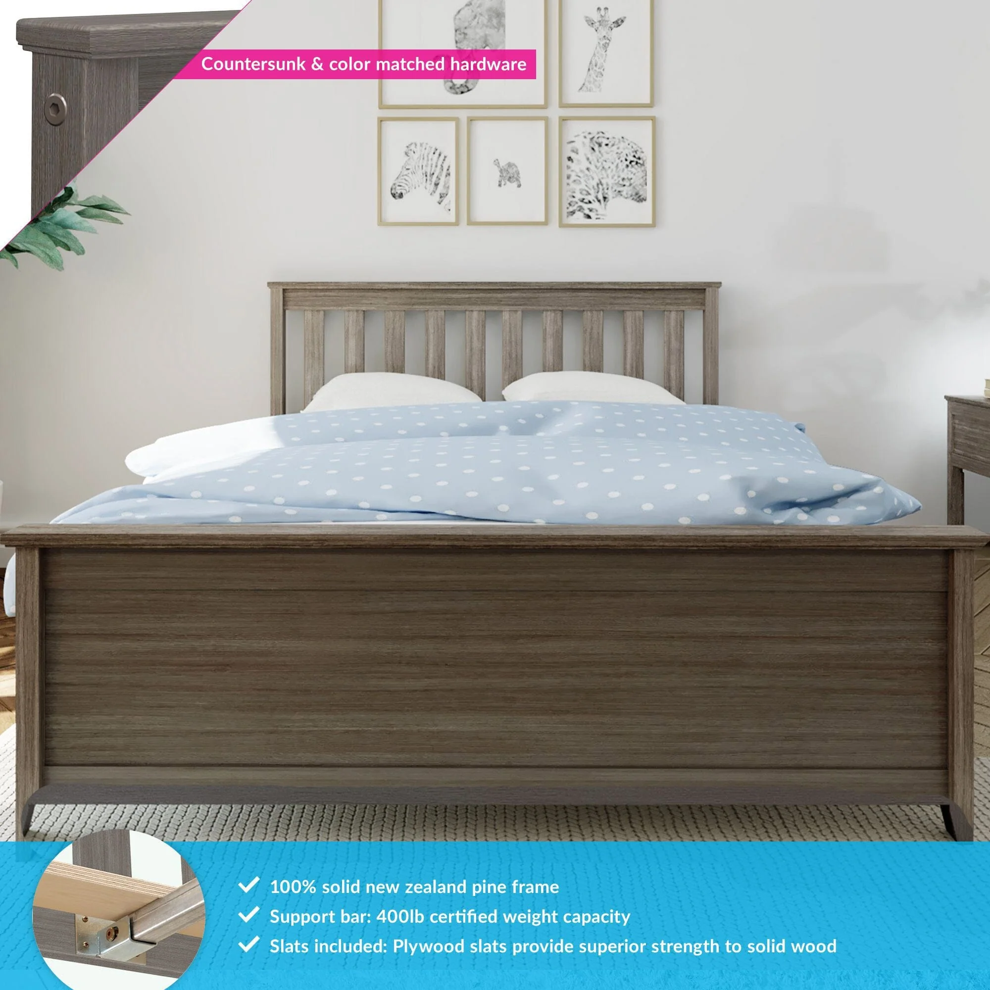 Full Slatted Bed - Image 10
