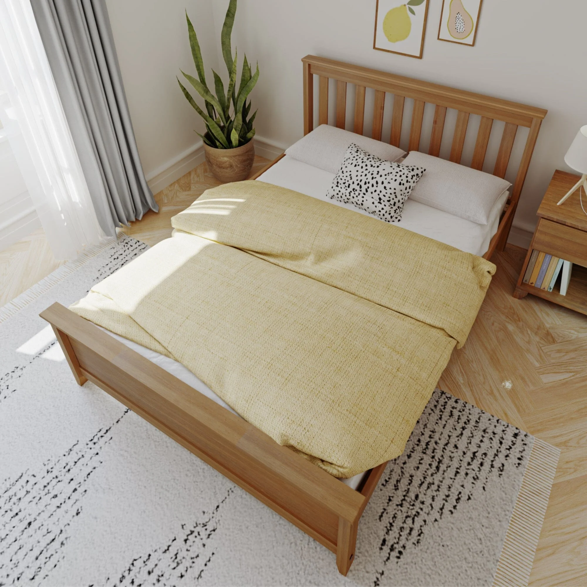 Full Slatted Bed - Image 35