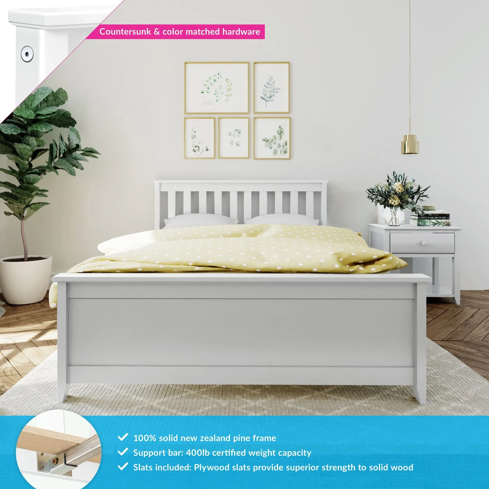 Full Slatted Bed - Image 8