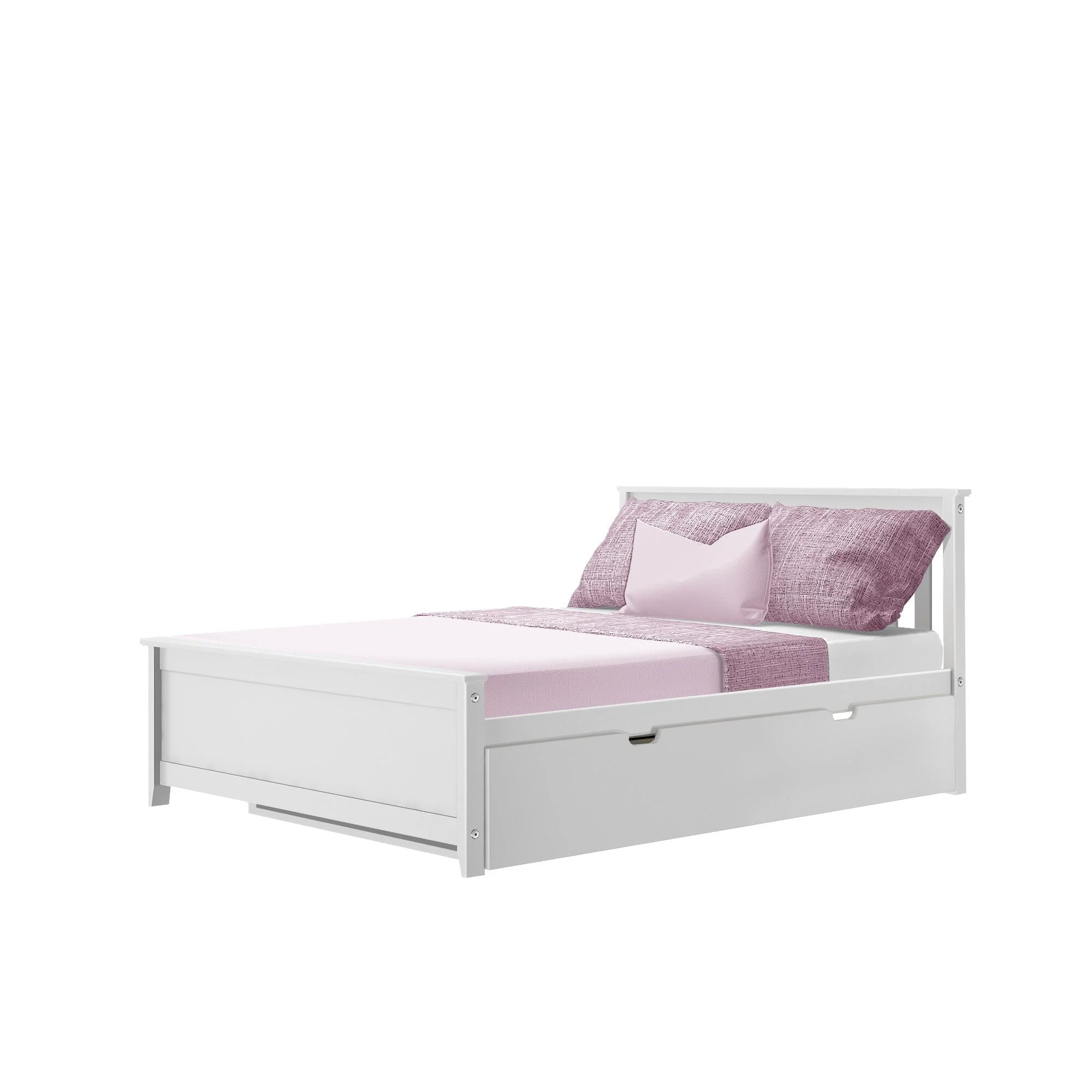Full Slatted Bed With Trundle - Image 13