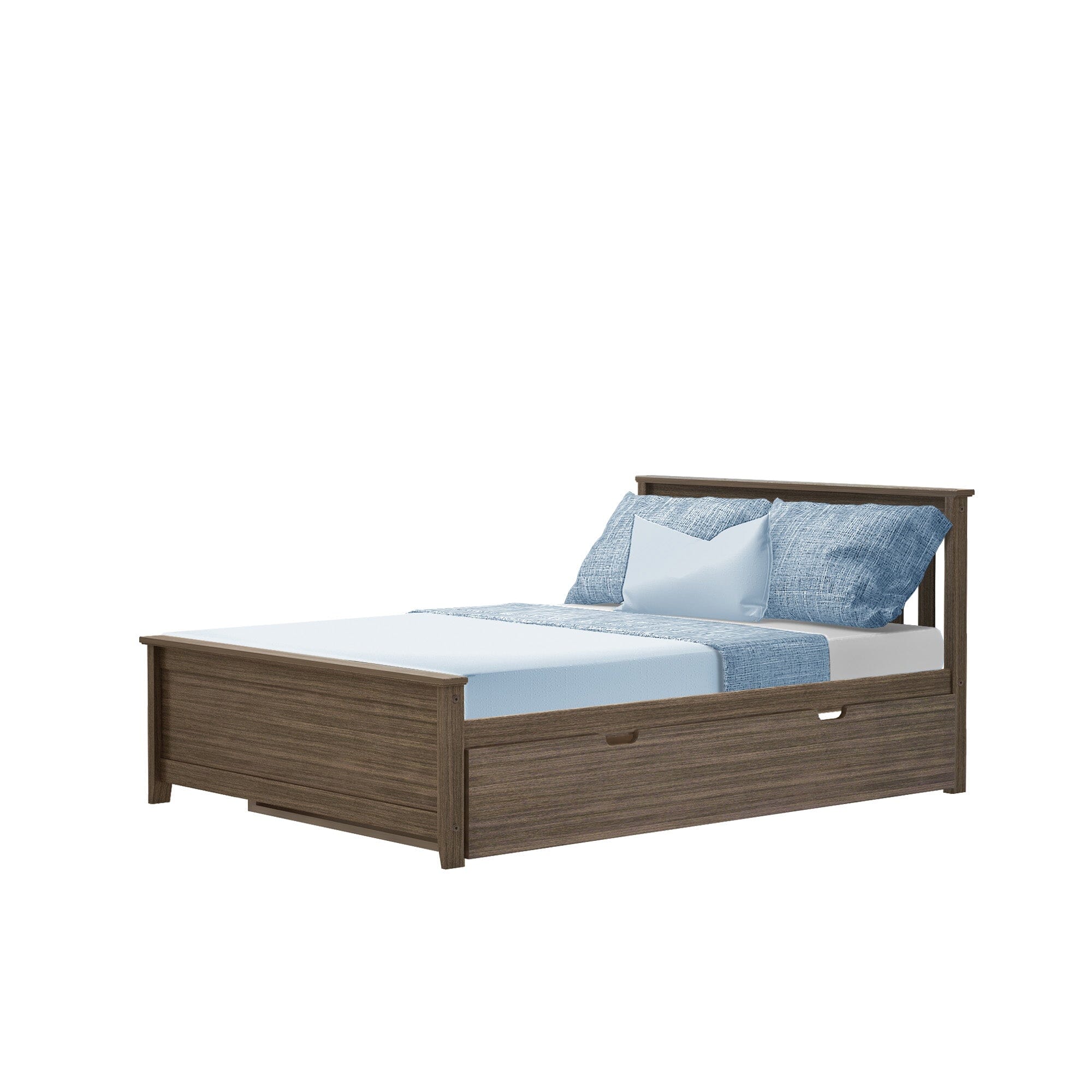 Full Slatted Bed With Trundle - Image 16