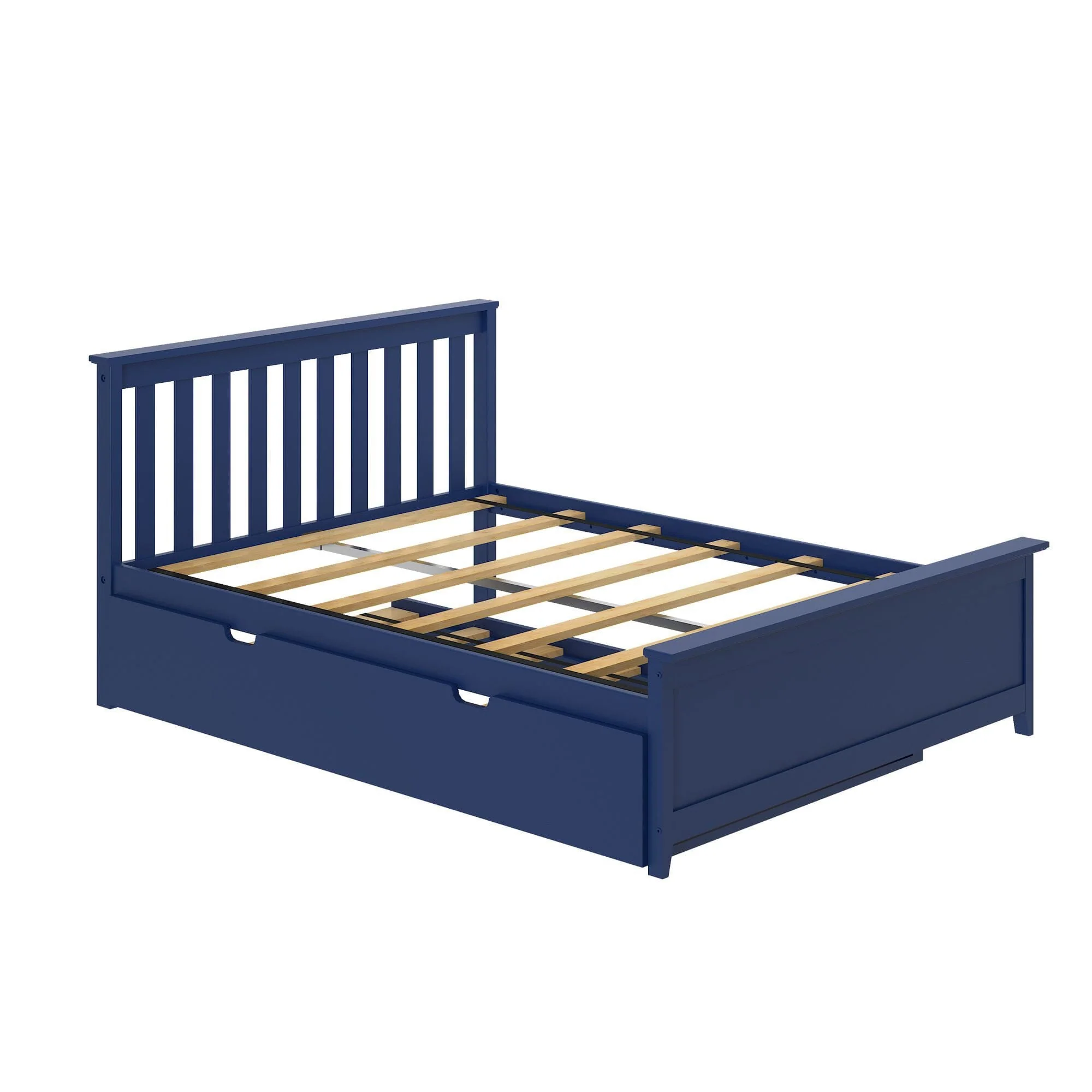 Full Slatted Bed With Trundle - Image 21
