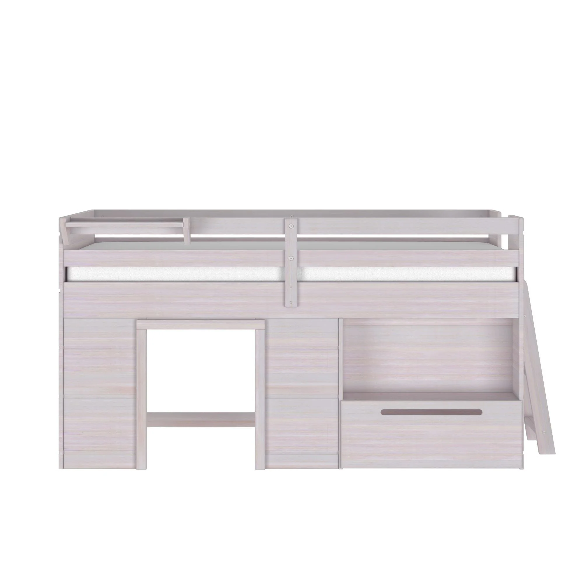 Modern Farmhouse Play & Store Low Loft Bed - Image 14