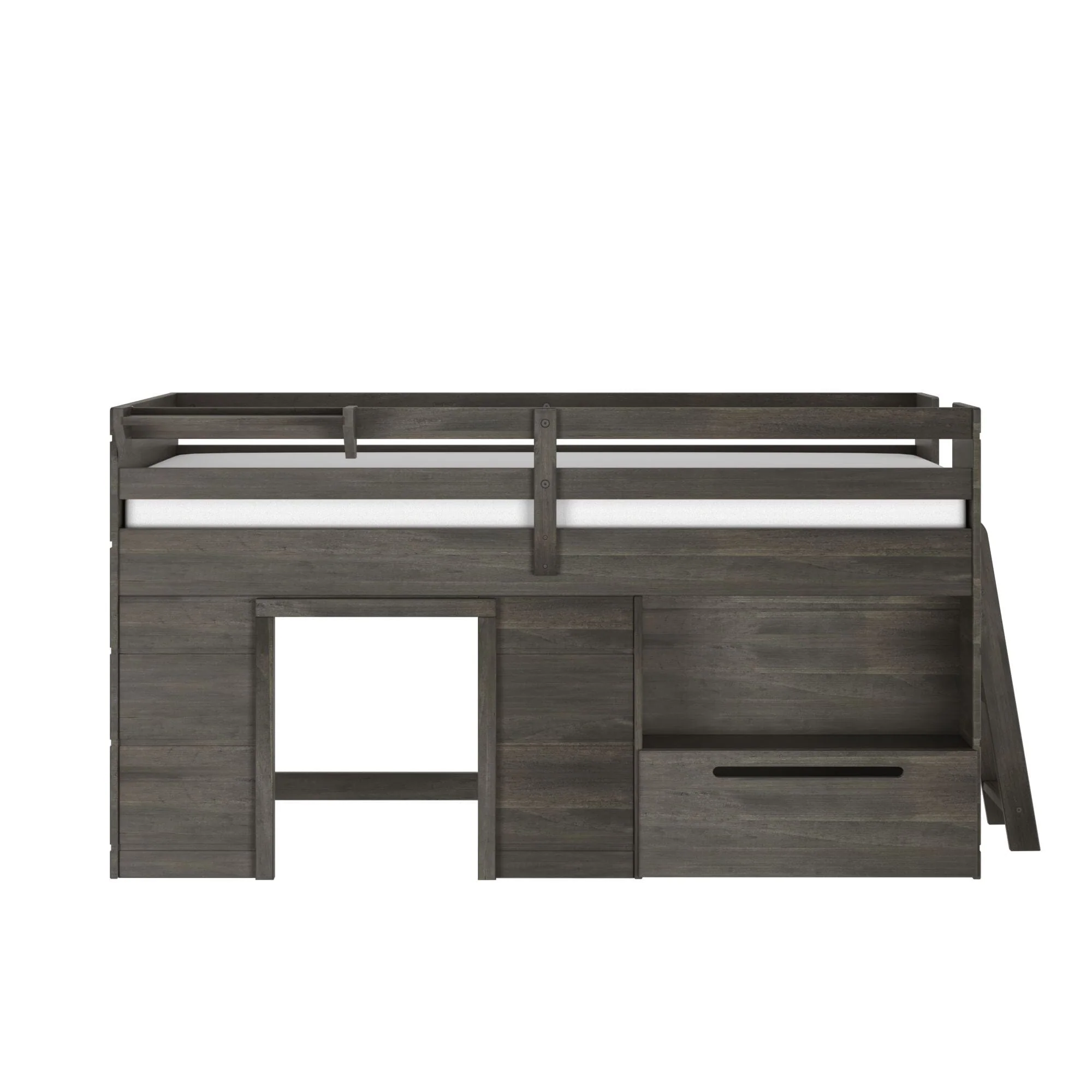 Modern Farmhouse Play & Store Low Loft Bed - Image 15