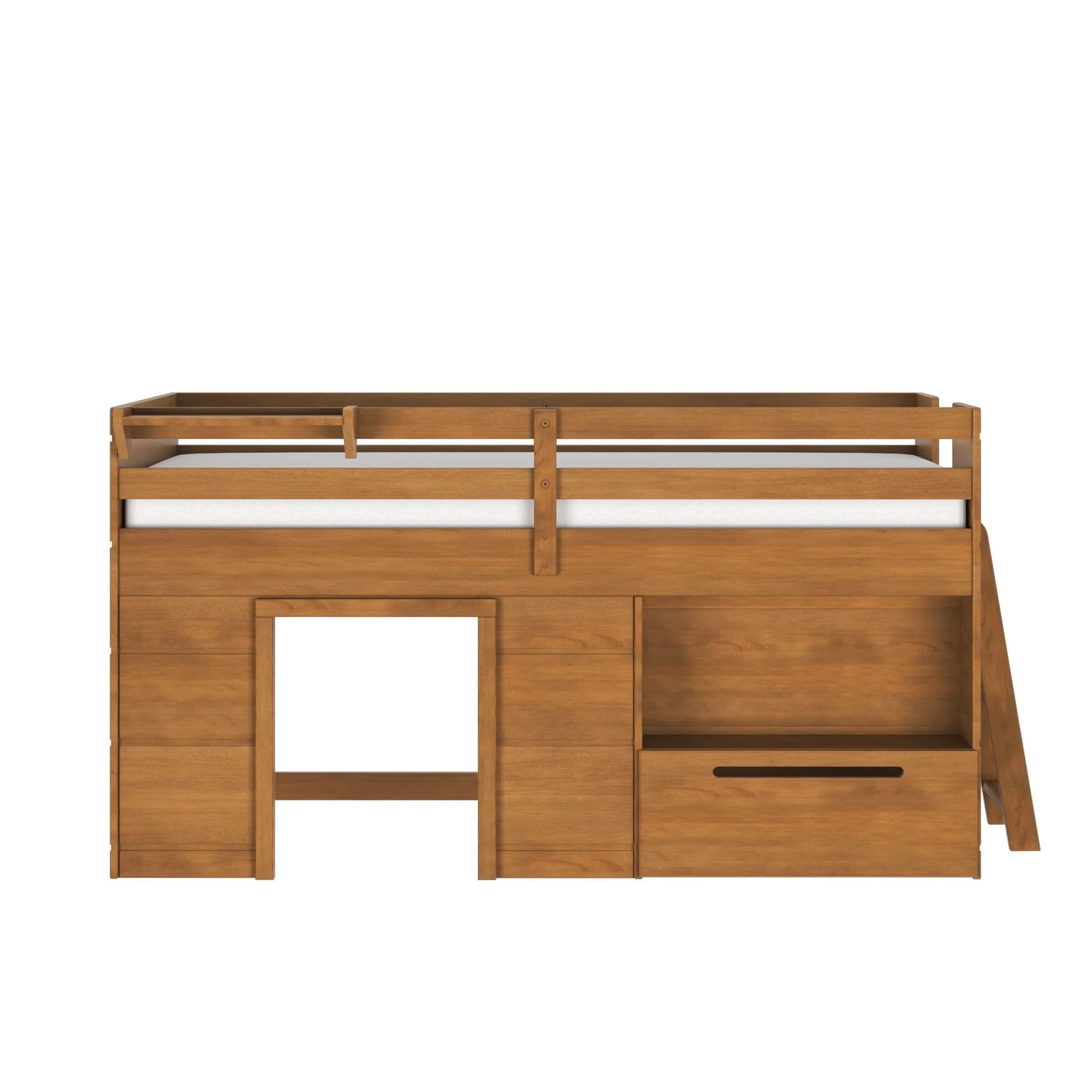 Modern Farmhouse Play & Store Low Loft Bed - Image 16
