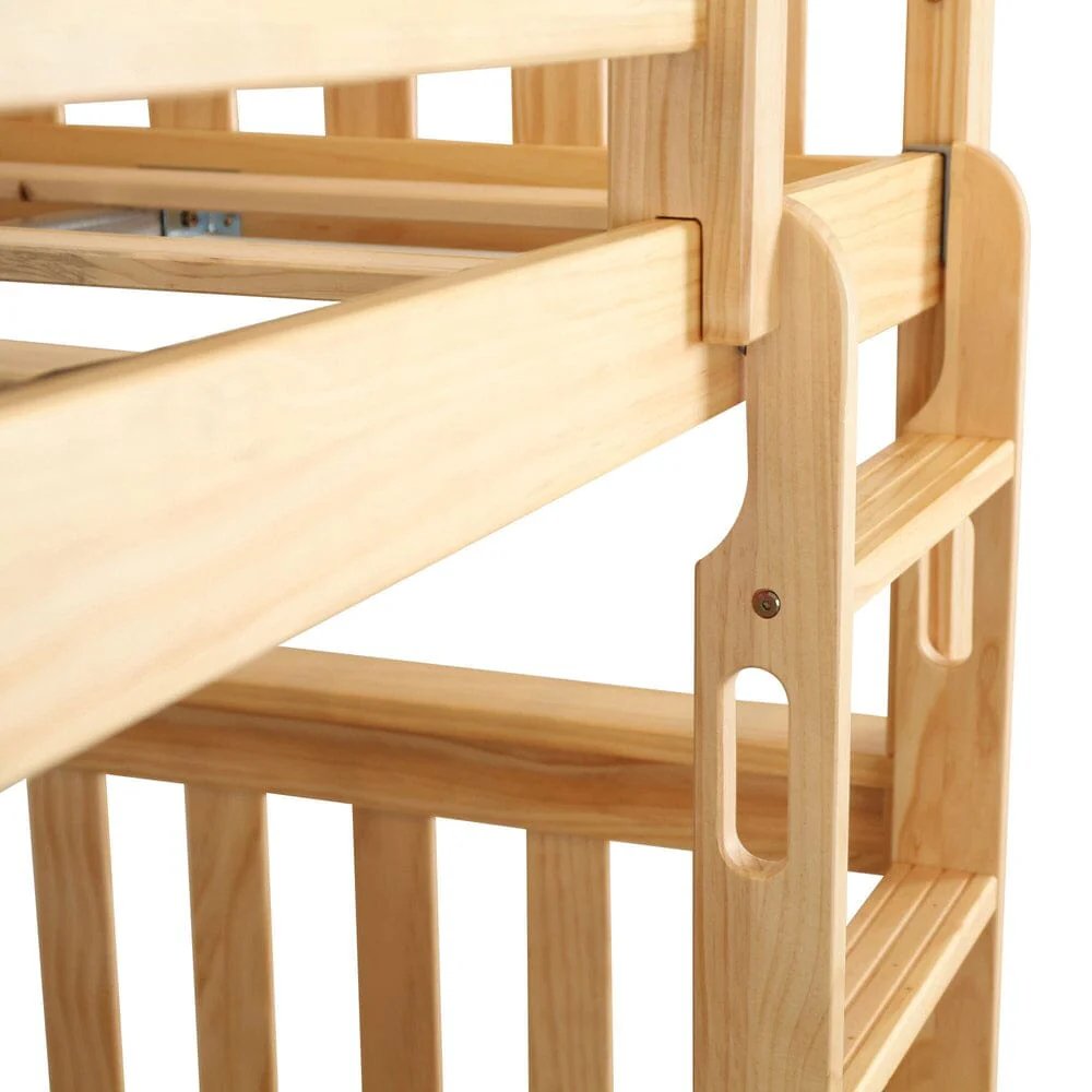 Twin Over Twin Bunk Bed - Image 22