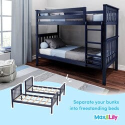 Twin Over Twin Bunk Bed - Image 33