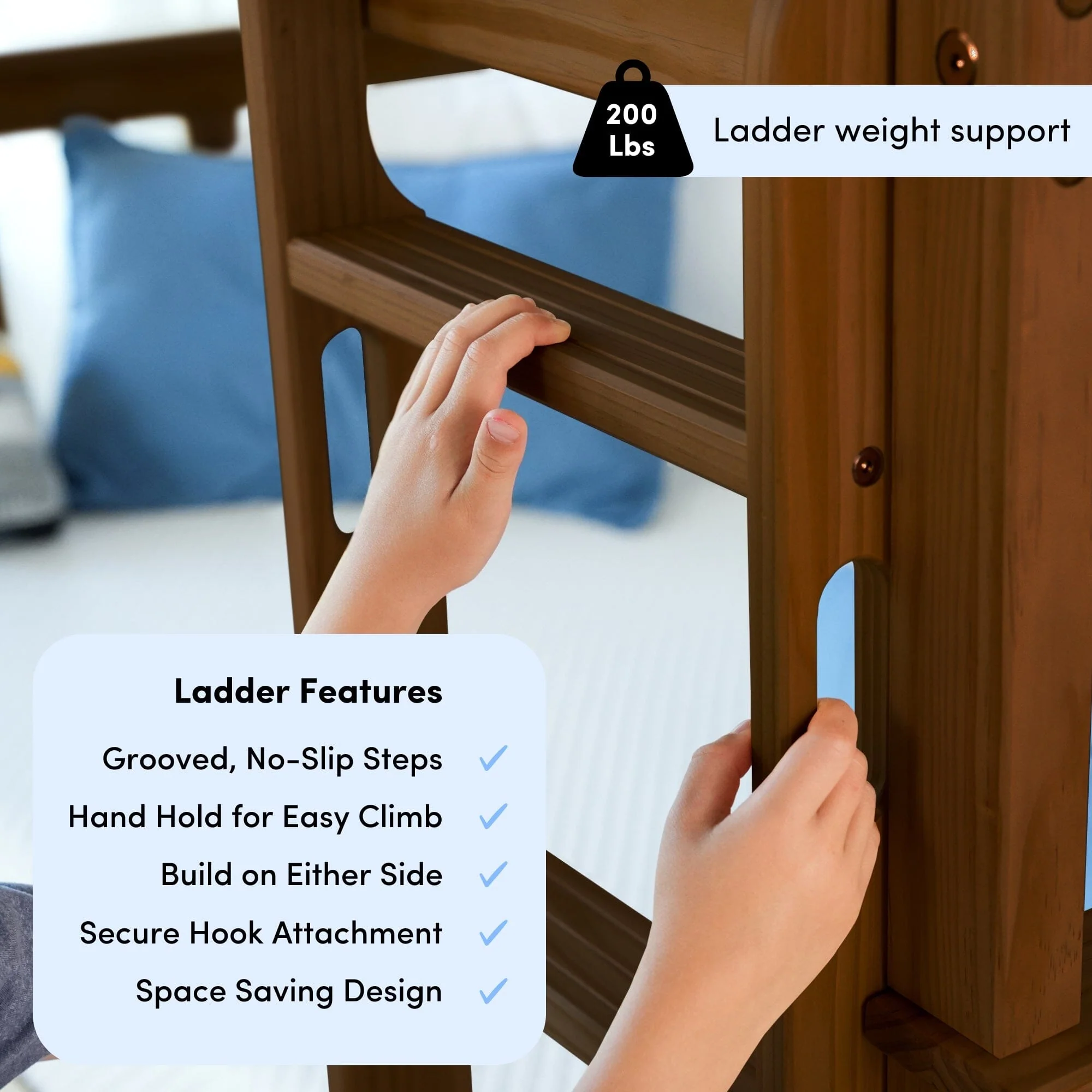 Twin Over Twin Bunk Bed - Image 45