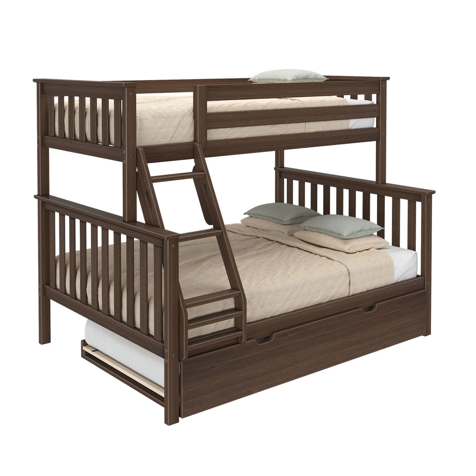 Twin Over Full Bunk Bed With Trundle - Image 15