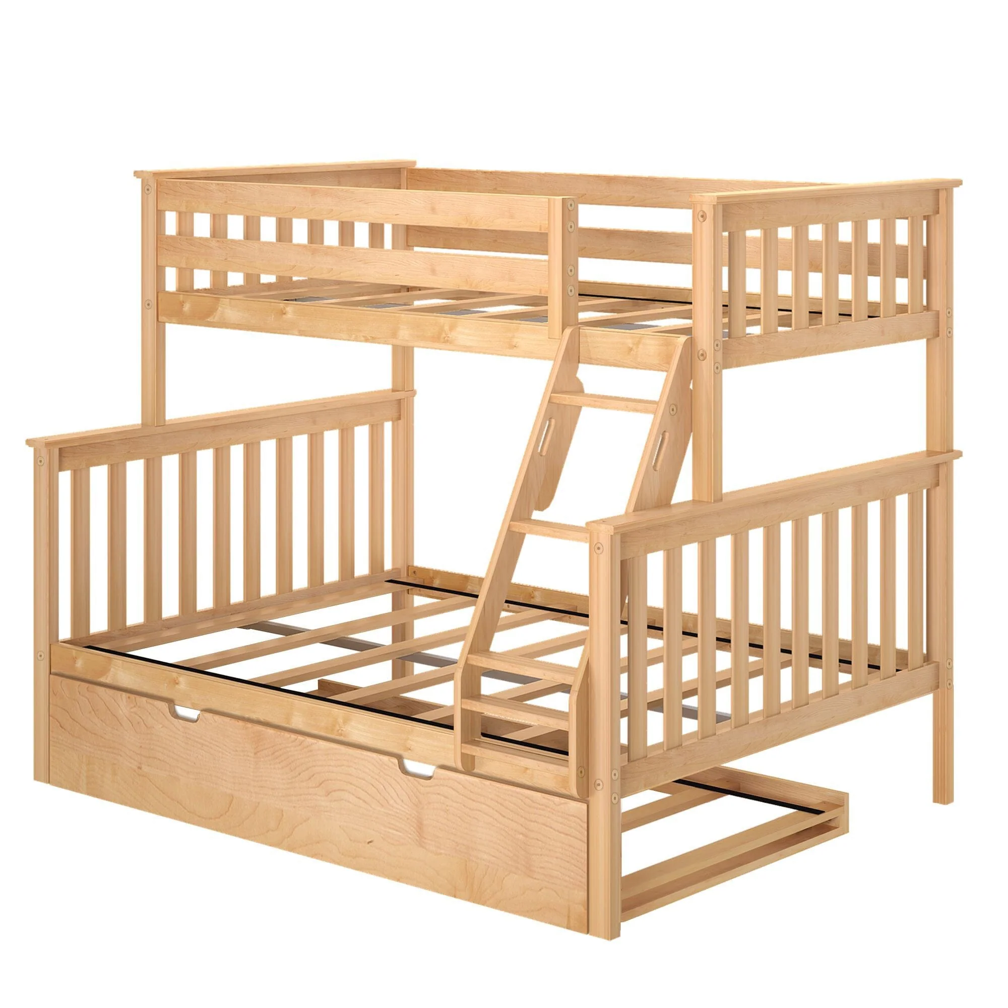 Twin Over Full Bunk Bed With Trundle - Image 17