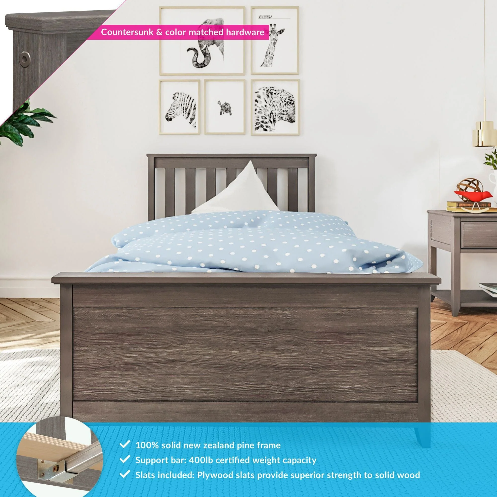 Twin Slatted Bed - Image 10