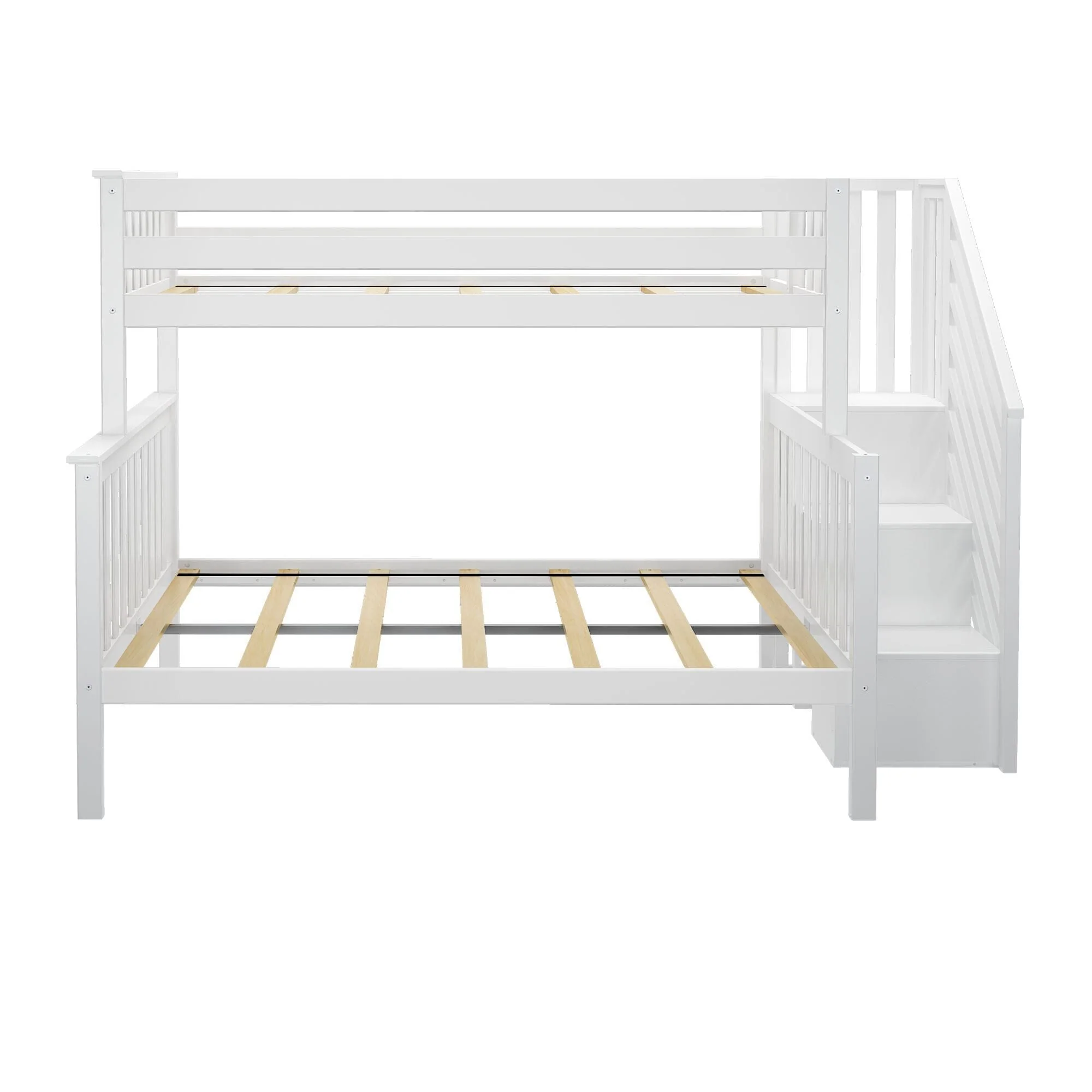 Twin Over Full Bunk Bed With Stairs - Image 13