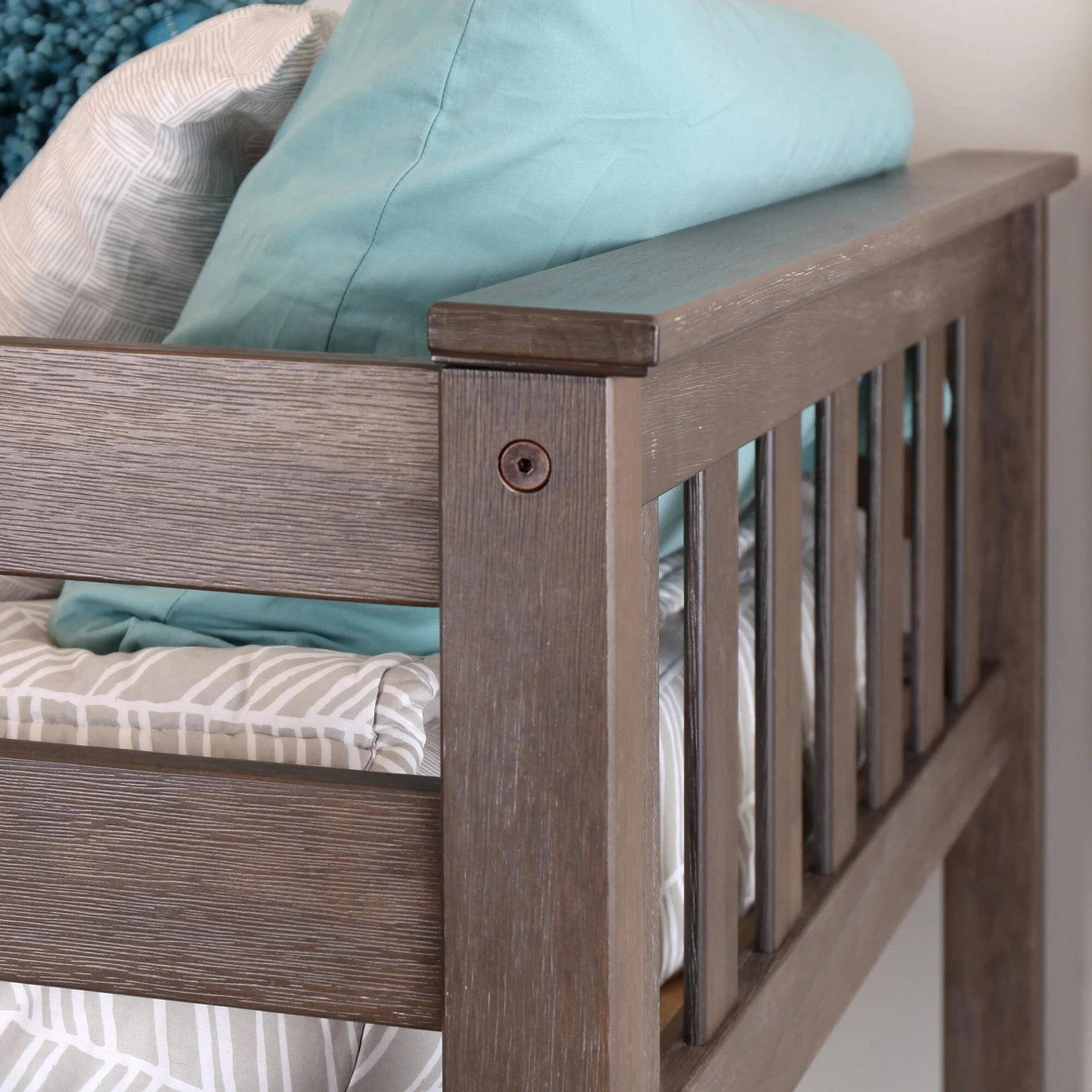 Twin Over Full Bunk Bed With Stairs - Image 21
