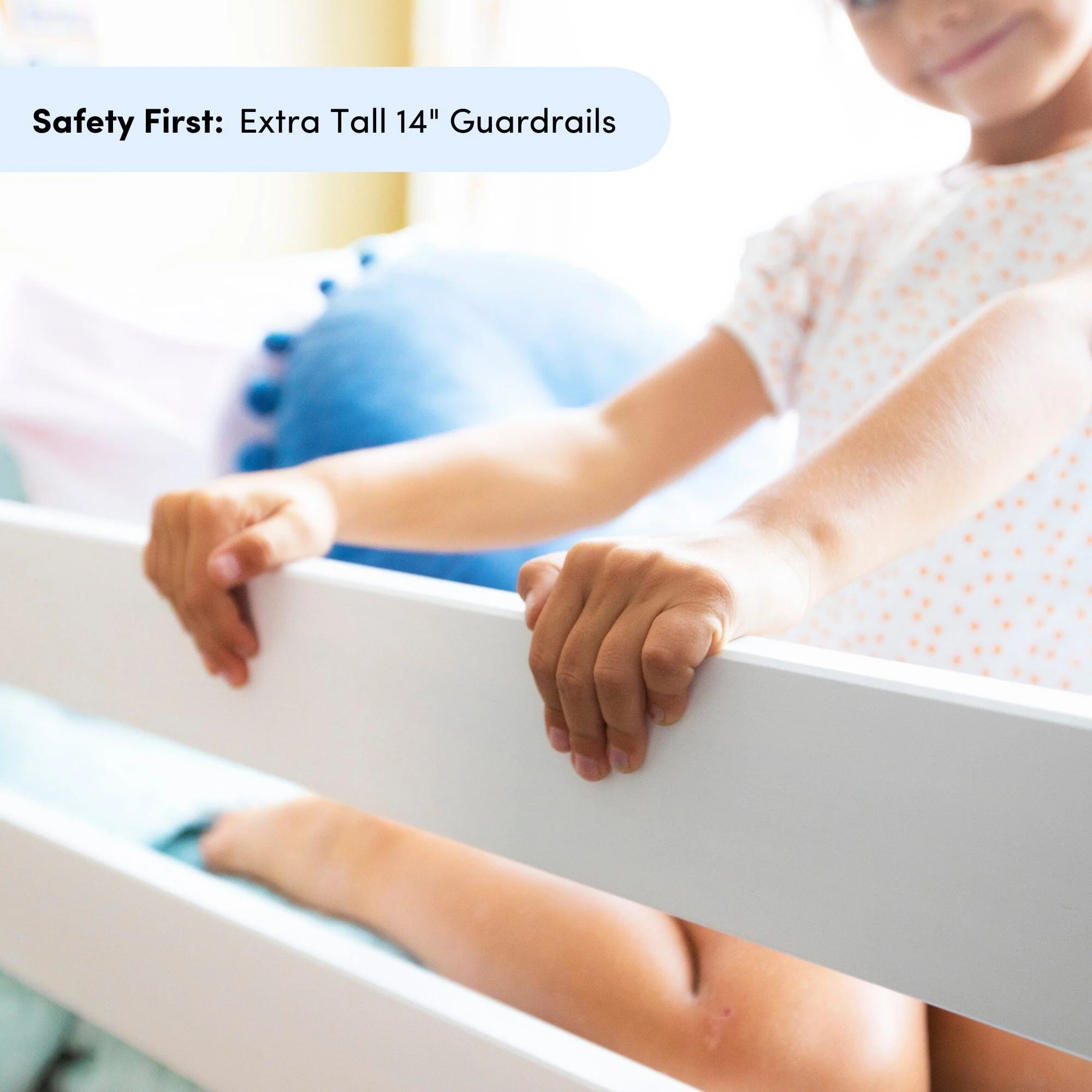 Twin Over Twin Low Bunk With Guardrails - Image 123