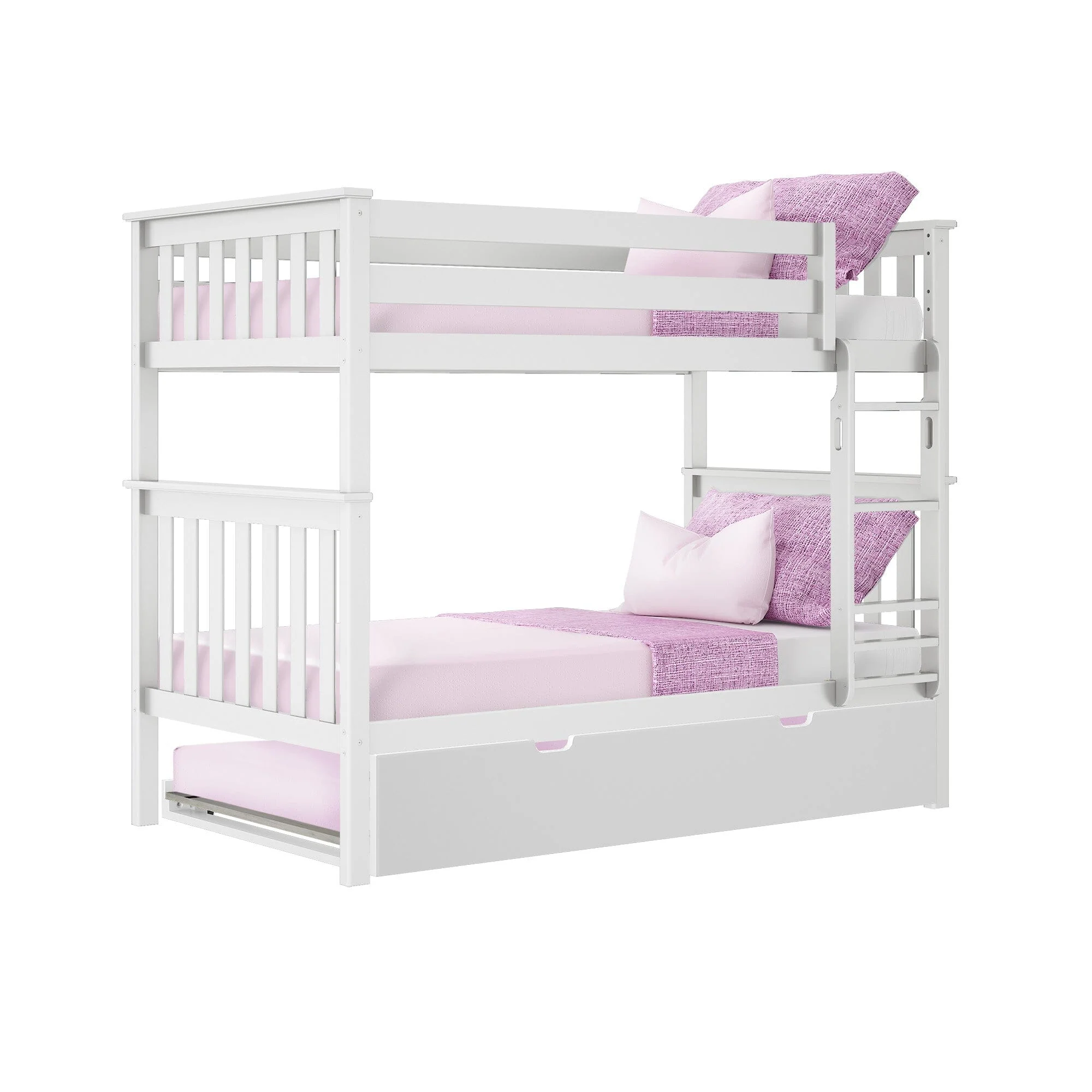 Twin Over Twin Bunk Bed With Trundle - Image 11