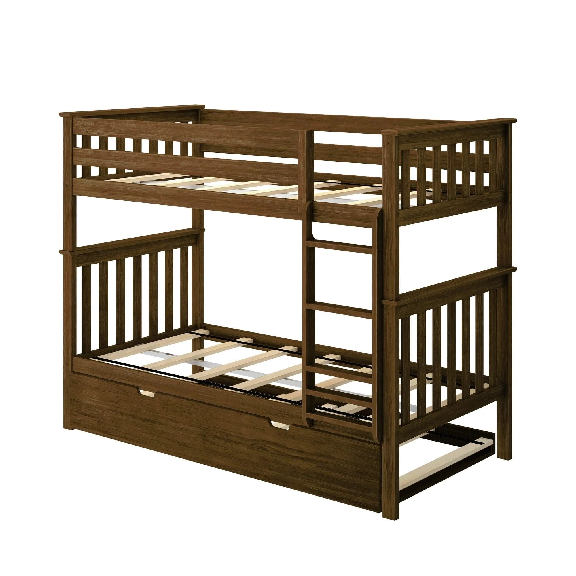 Twin Over Twin Bunk Bed With Trundle - Image 15
