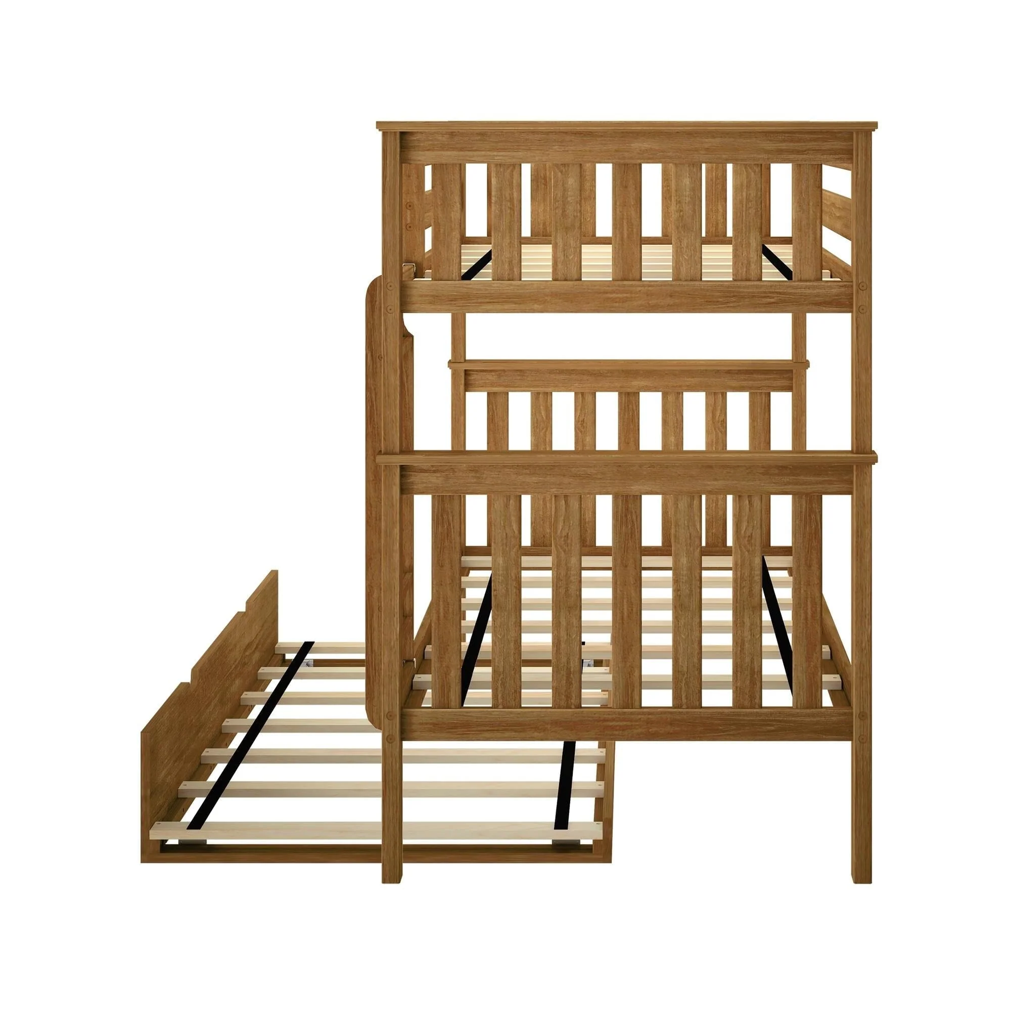 Twin Over Twin Bunk Bed With Trundle - Image 19