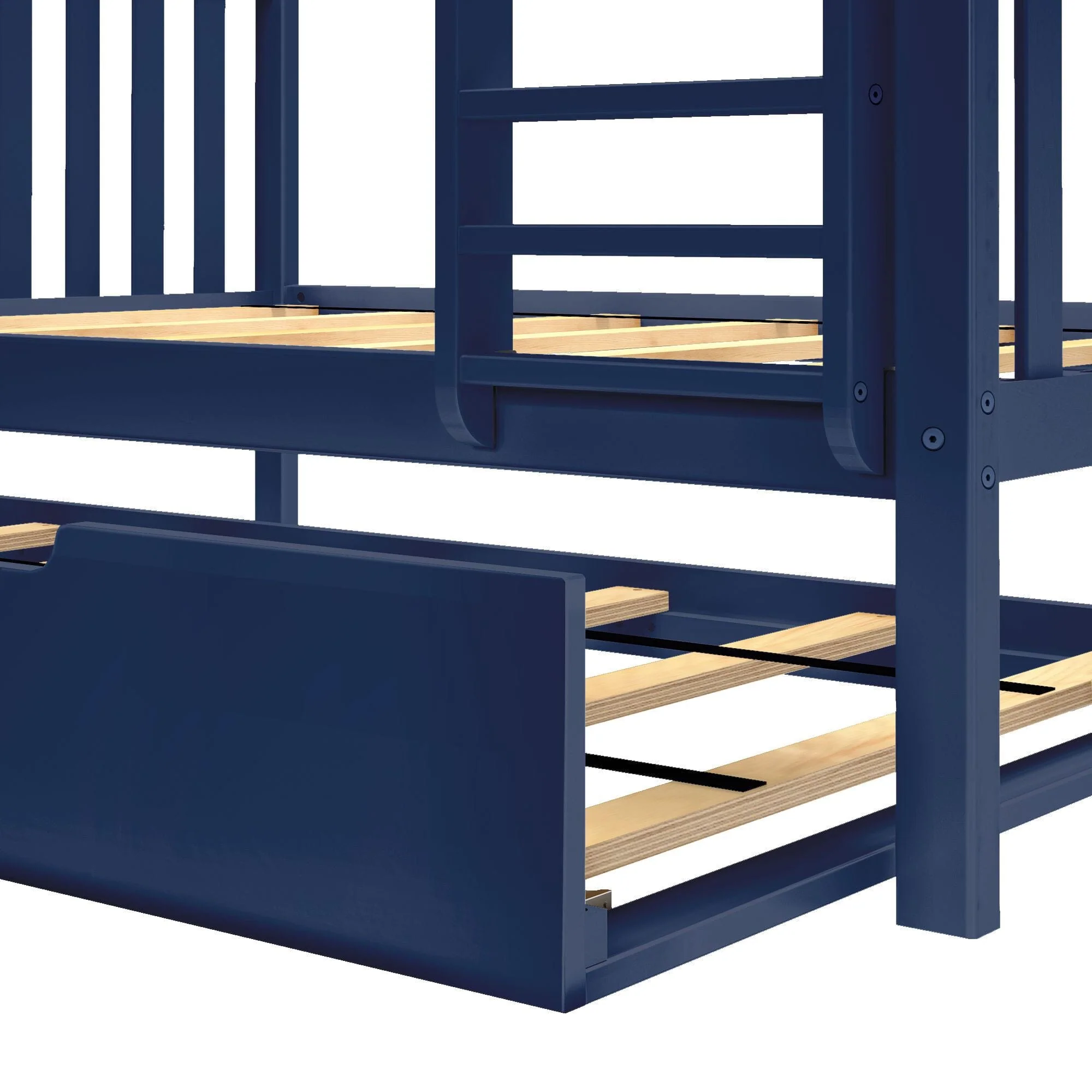 Twin Over Twin Bunk Bed With Trundle - Image 23