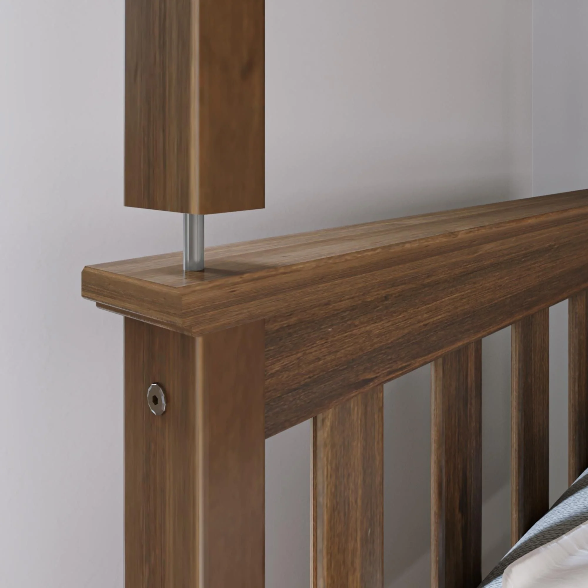 Twin Over Twin Bunk Bed With Trundle - Image 30