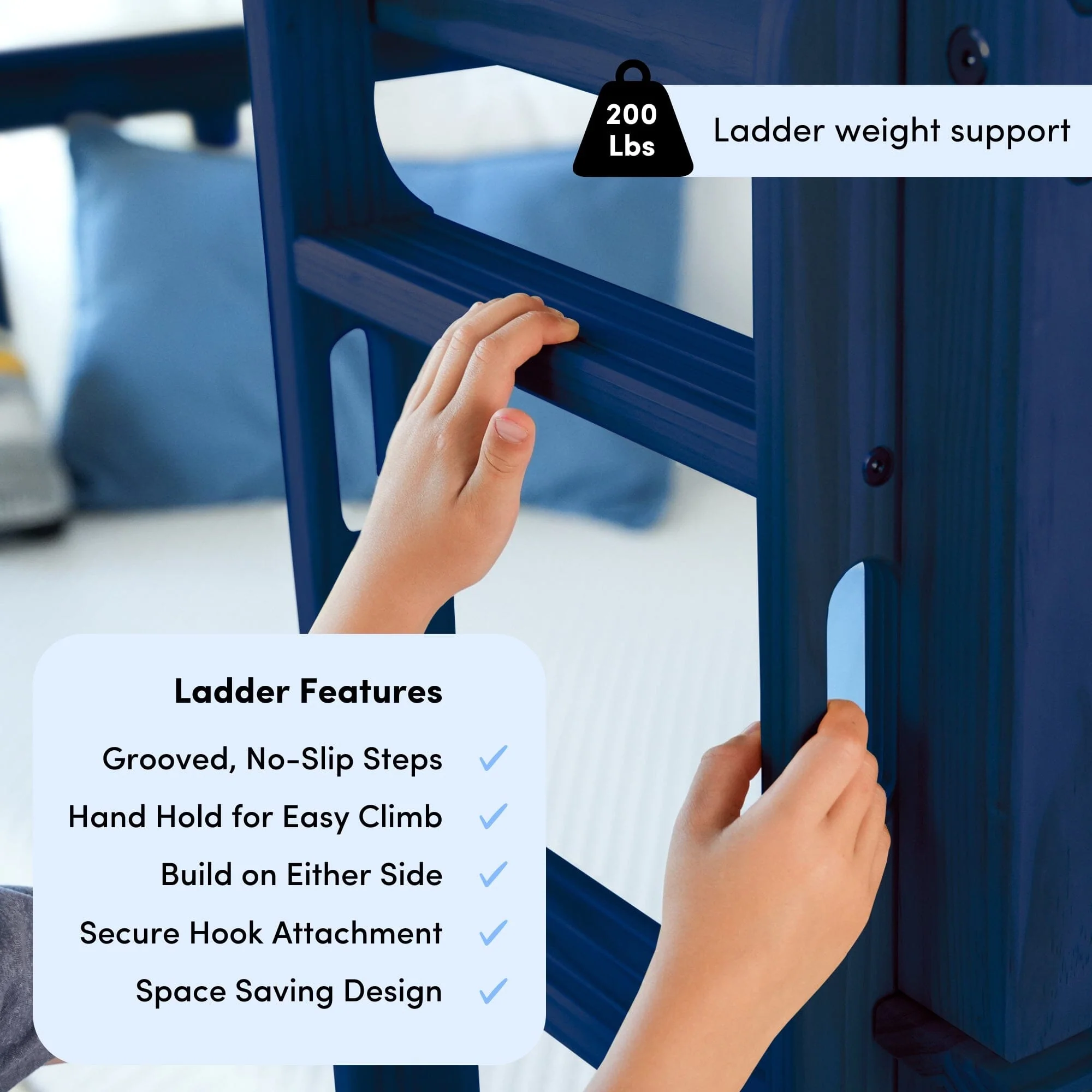 Twin Over Twin Bunk Bed With Trundle - Image 40