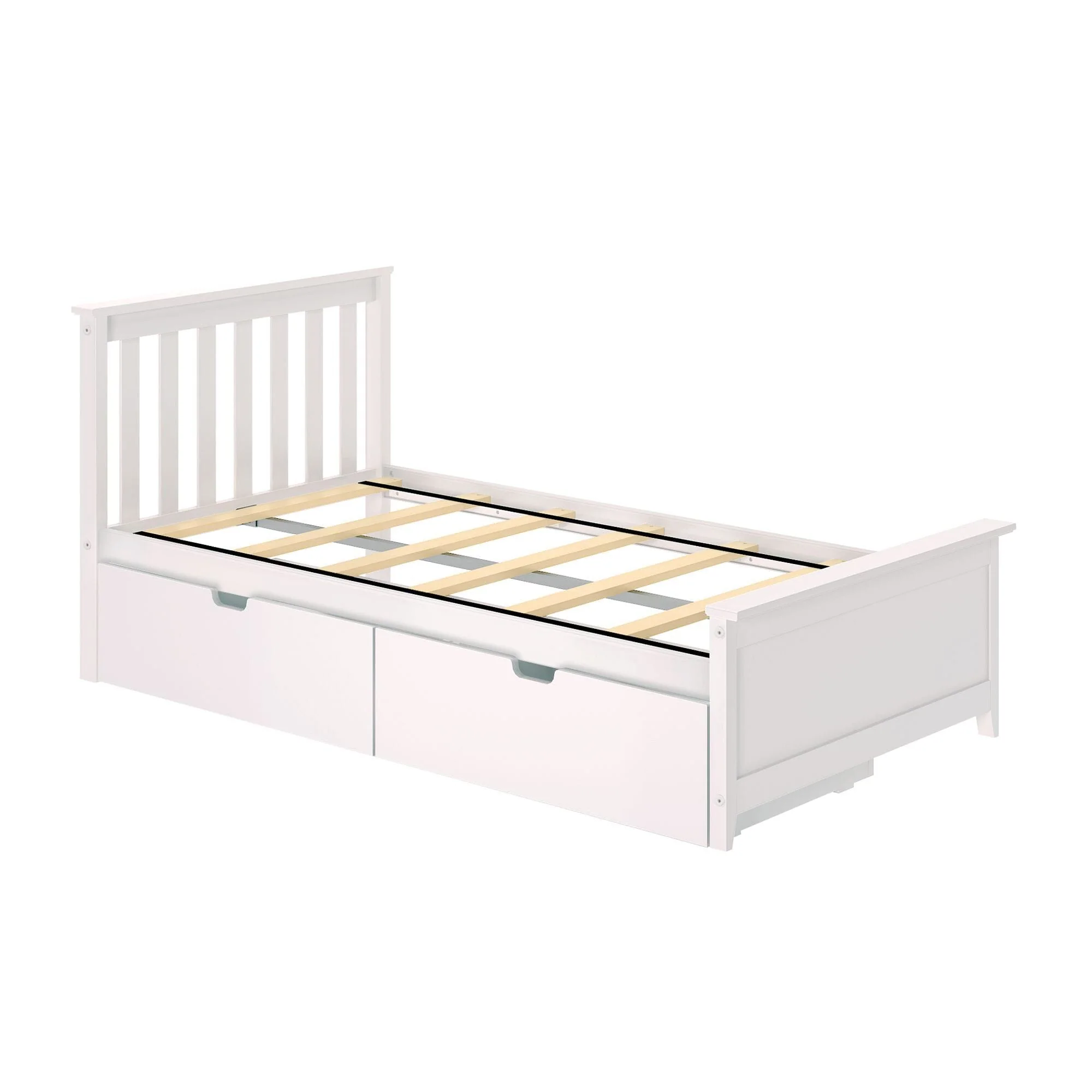 Twin Slatted Bed With Storage Drawers - Image 20