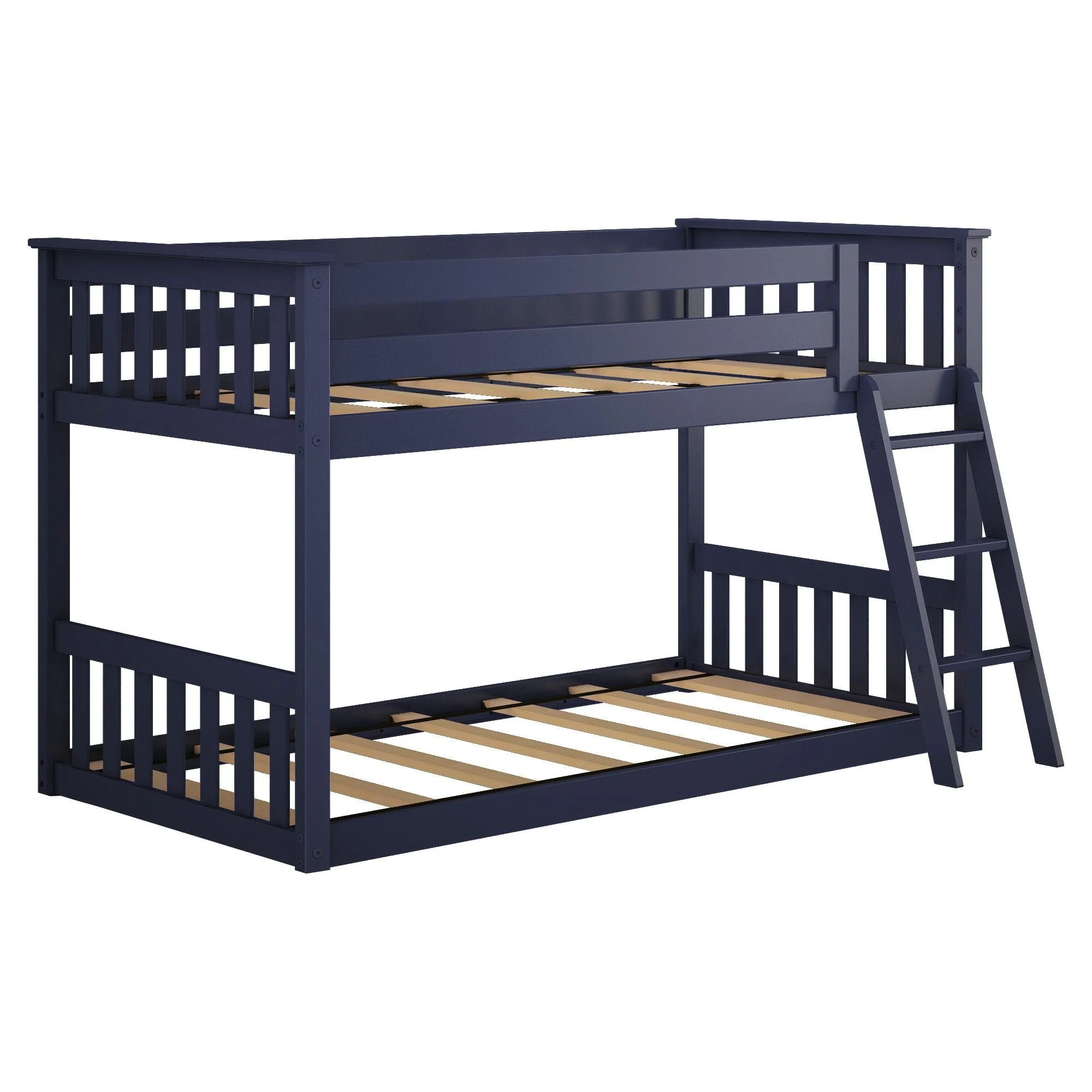 Twin Over Twin Low Bunk Bed - Image 15