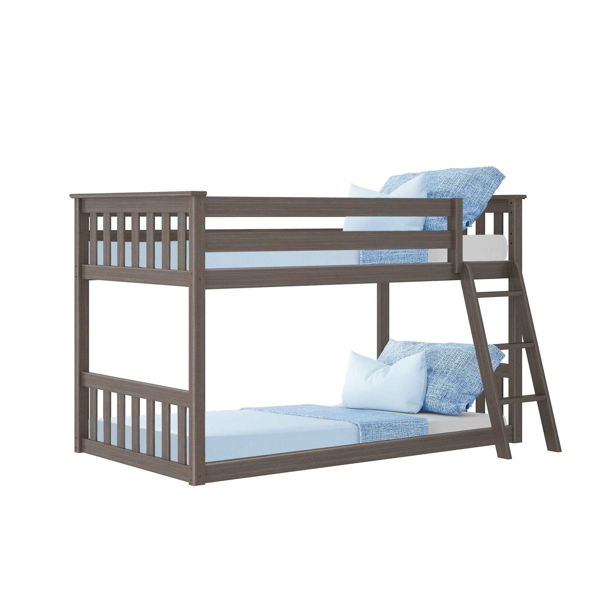 Twin Over Twin Low Bunk Bed - Image 16