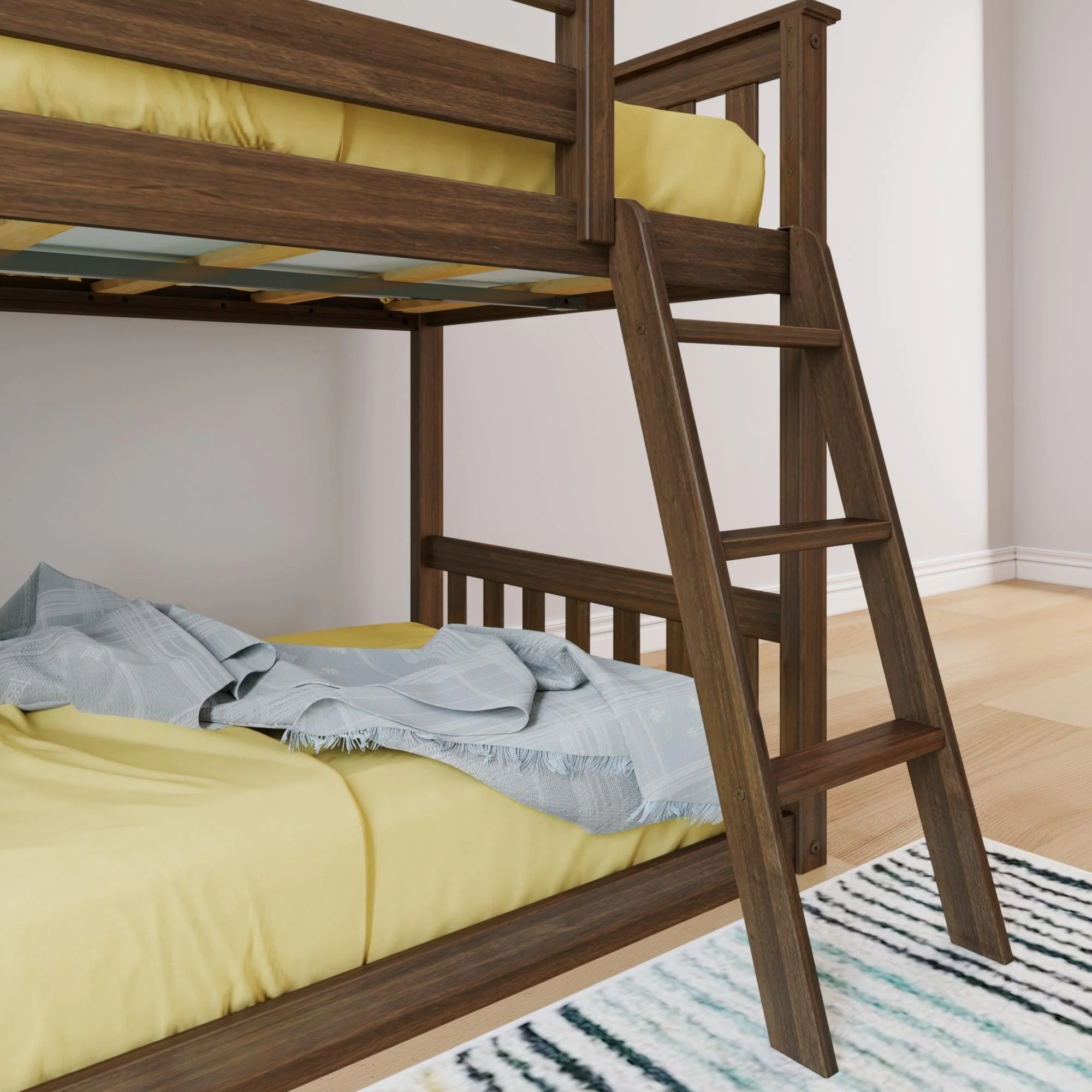 Twin Over Twin Low Bunk Bed - Image 30