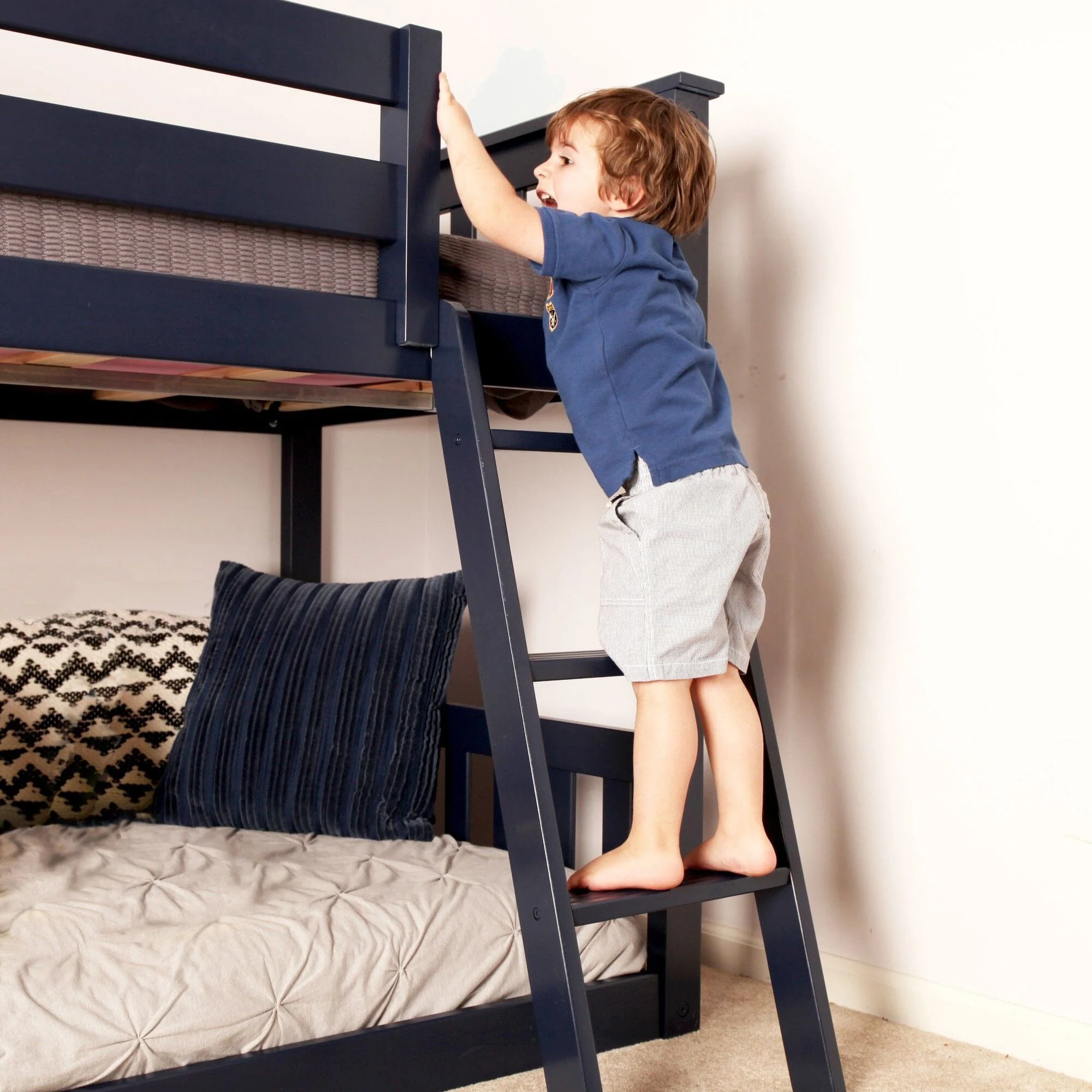 Twin Over Twin Low Bunk Bed - Image 33