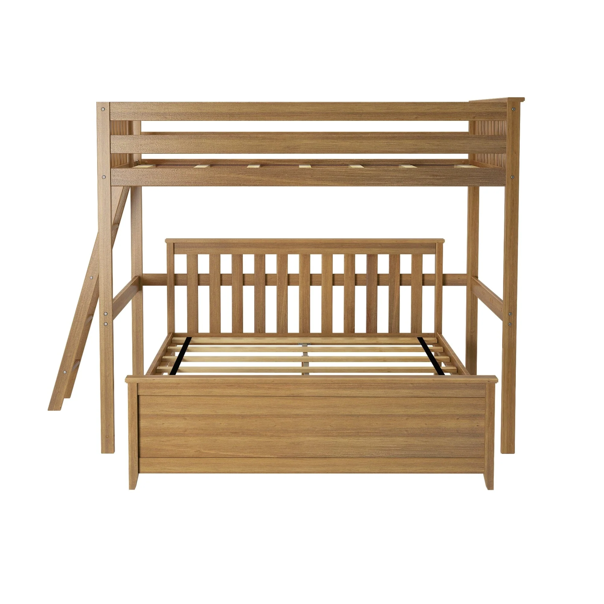 Full Over Queen L-Shaped Bunk Bed - Image 14