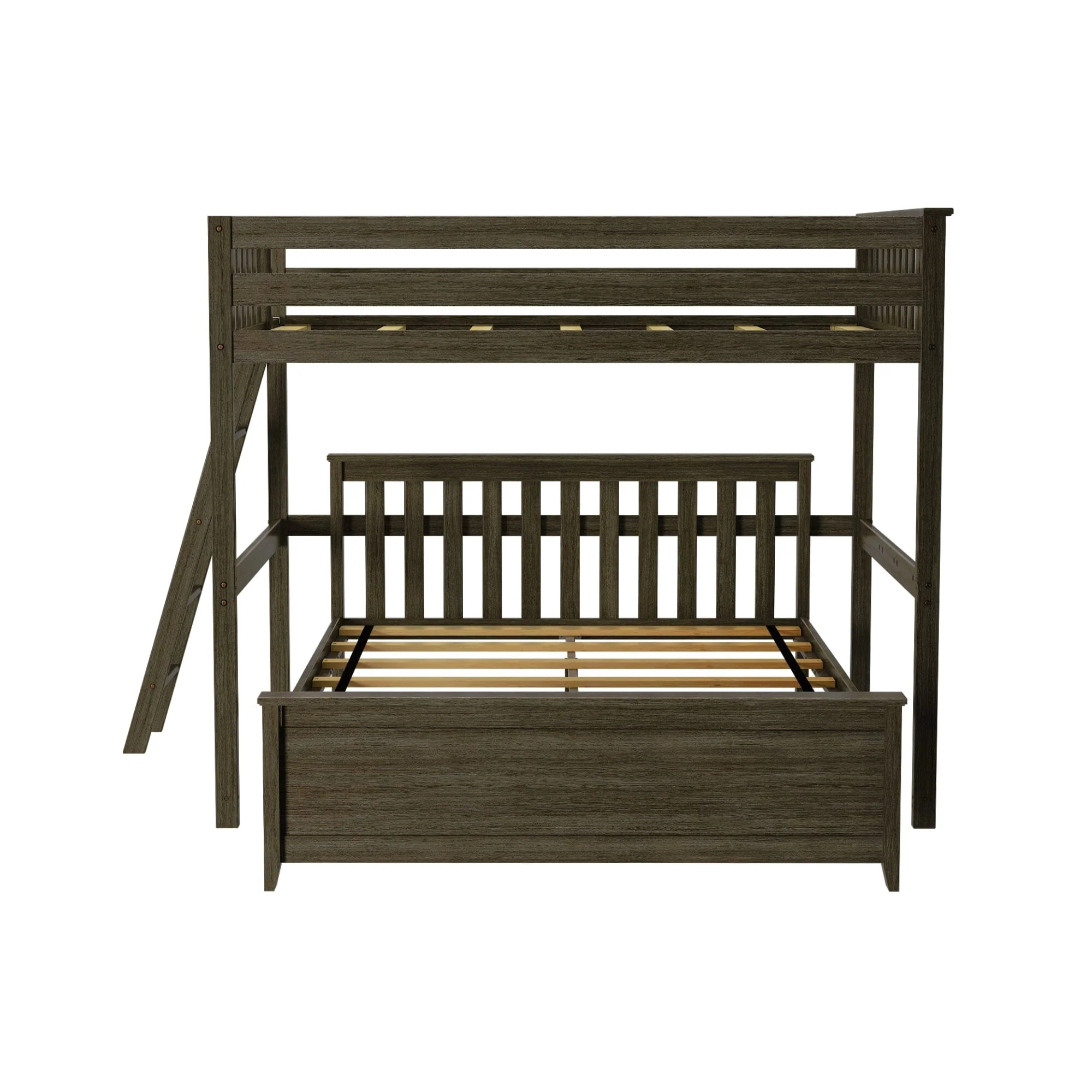 Full Over Queen L-Shaped Bunk Bed - Image 16