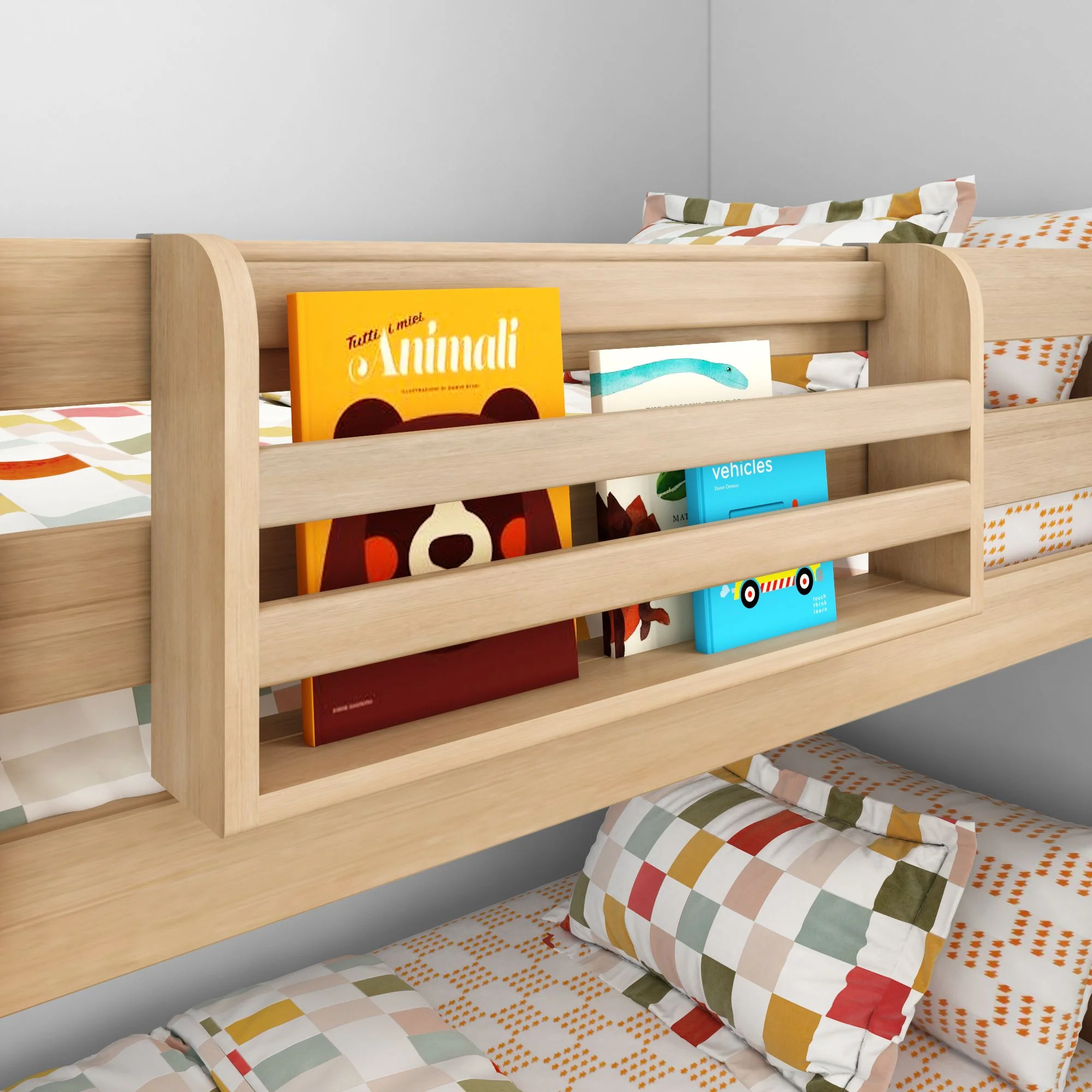 Bedside Tablet & Book Rack - Image 4