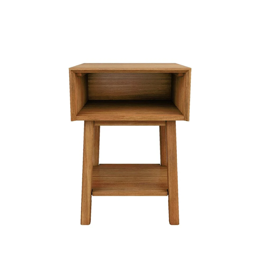 Mid-Century Modern Cubby Nightstand - Image 16
