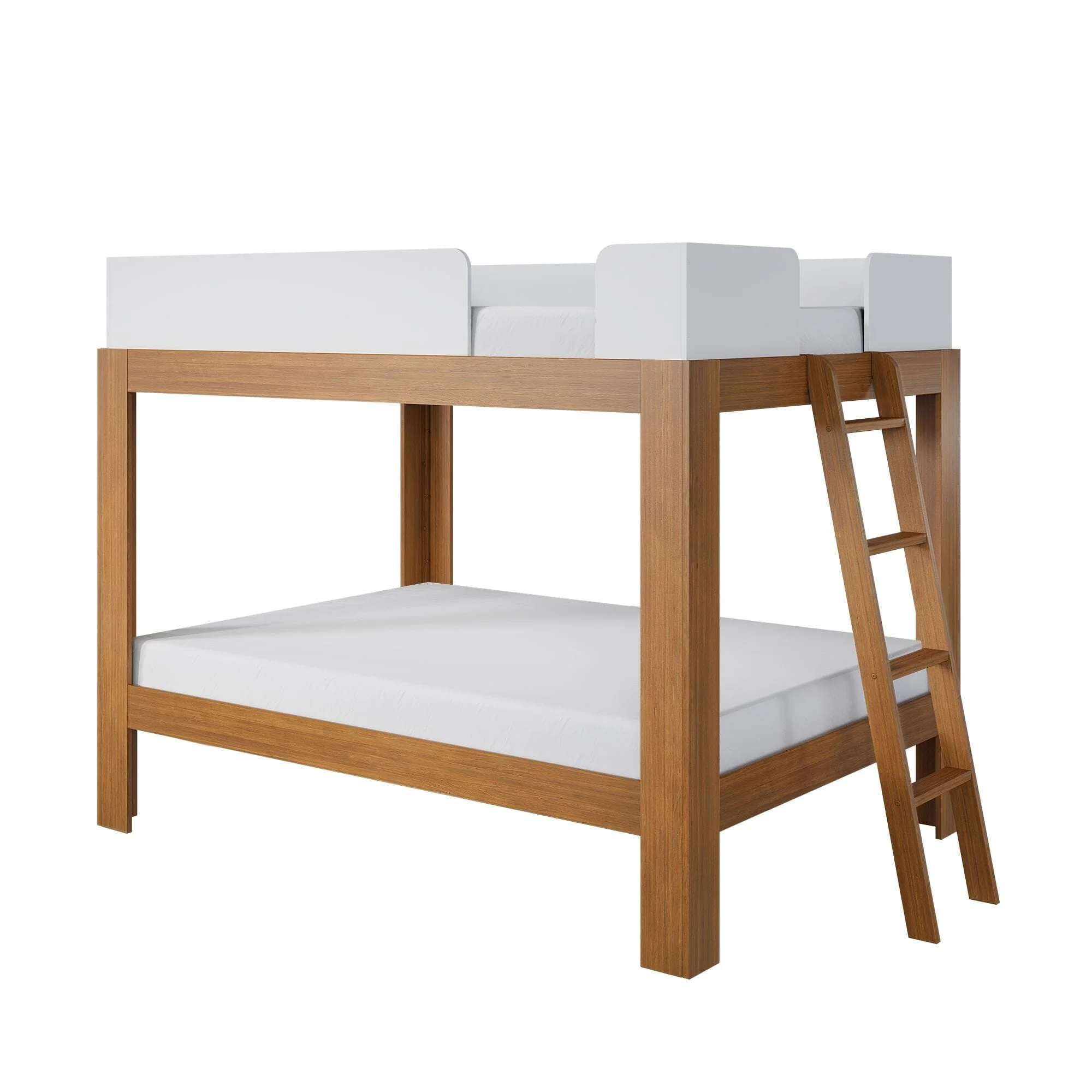 Mid-Century Modern Full Over Full Bunk Bed - Image 9