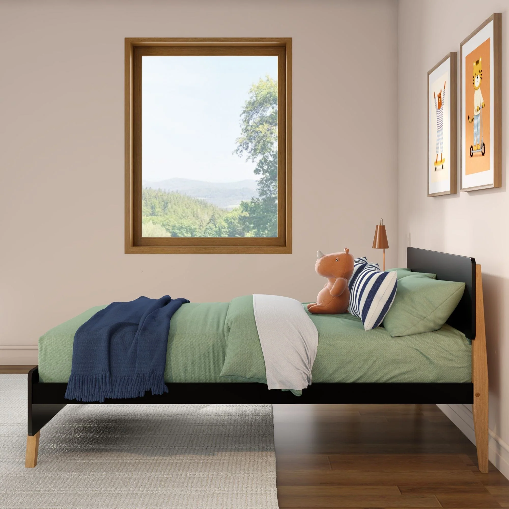 Mid-Century Modern Full Bed - Image 28