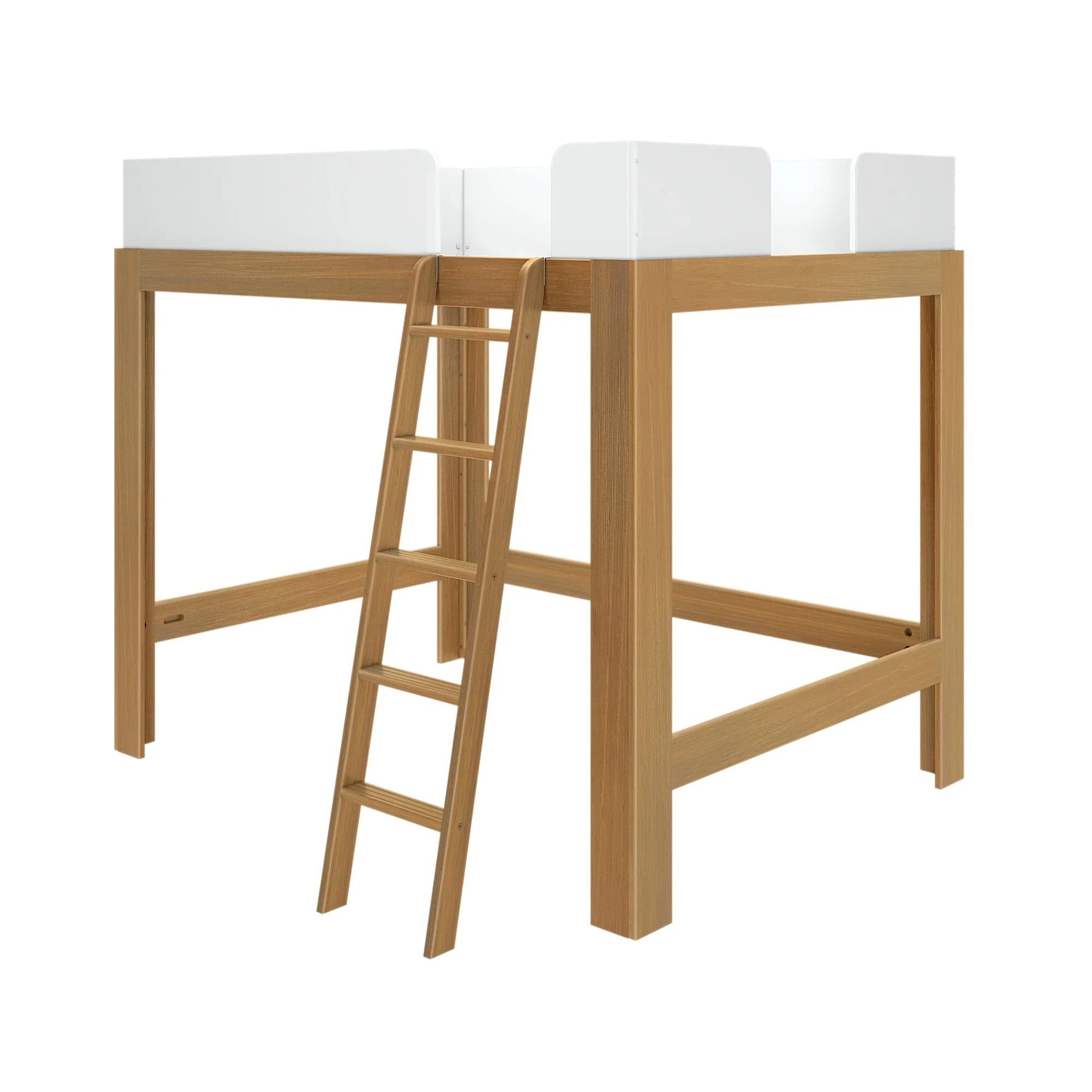 Mid-Century Modern Full Loft Bed - Image 9